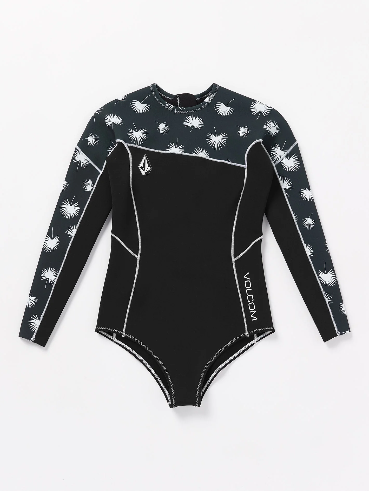 1 Mm Long Sleeve Springsuit - BLACK - Image 6
