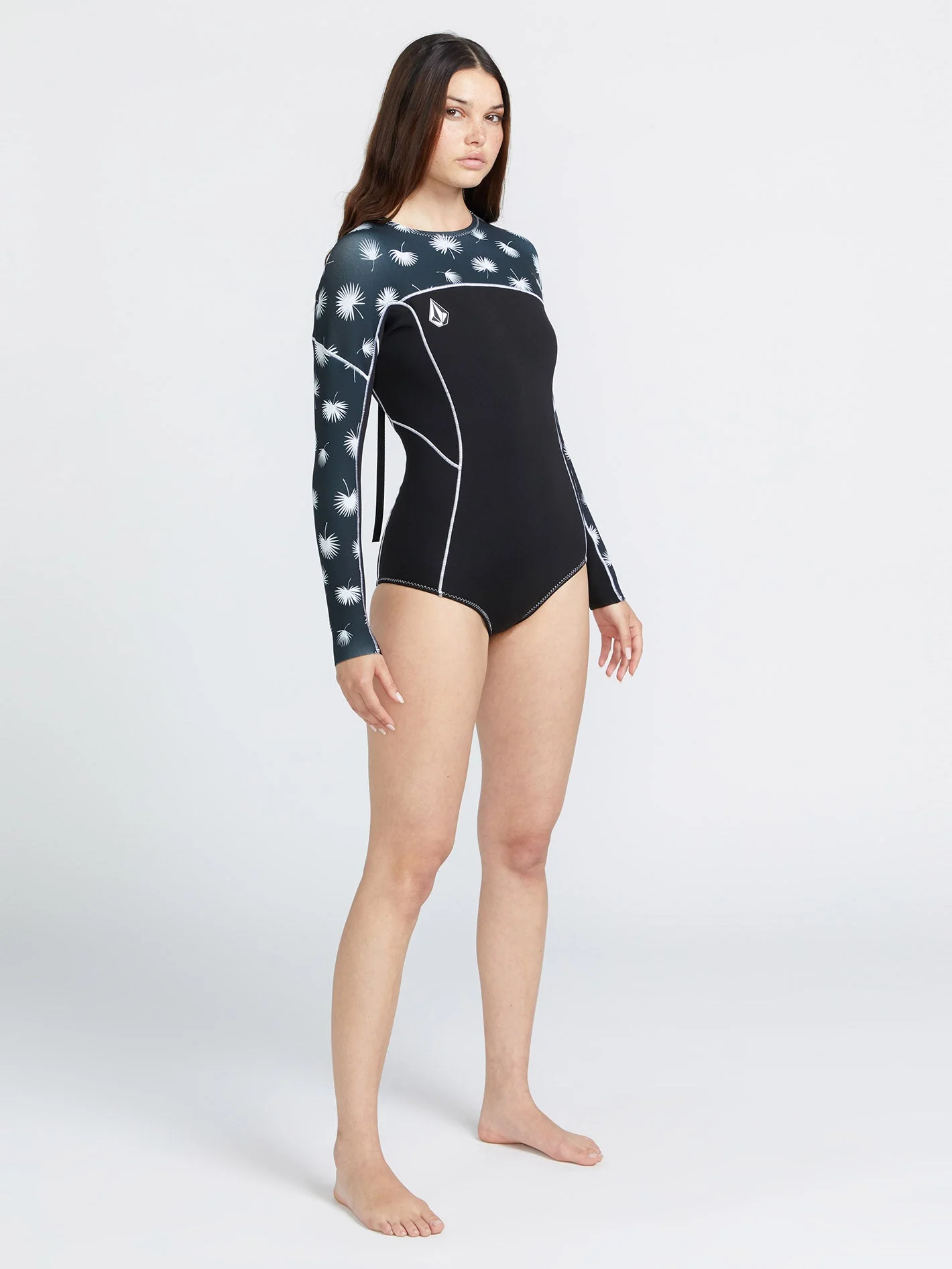 1 Mm Long Sleeve Springsuit - BLACK - Image 8