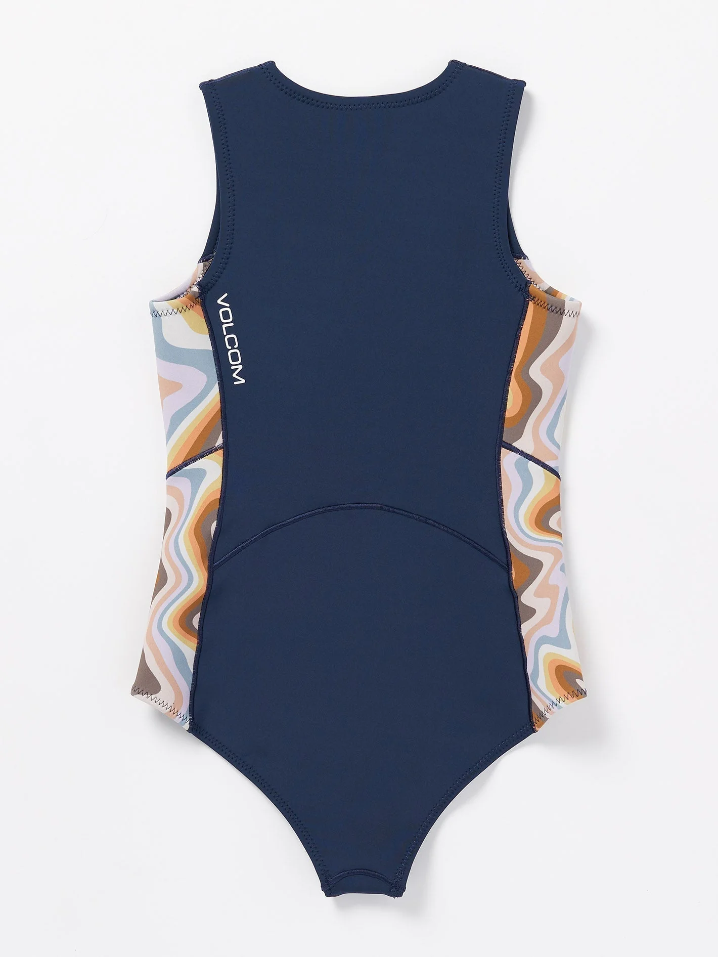 1Mm Front Zip Shorts John Neoprenanzug - NAVY - Image 7
