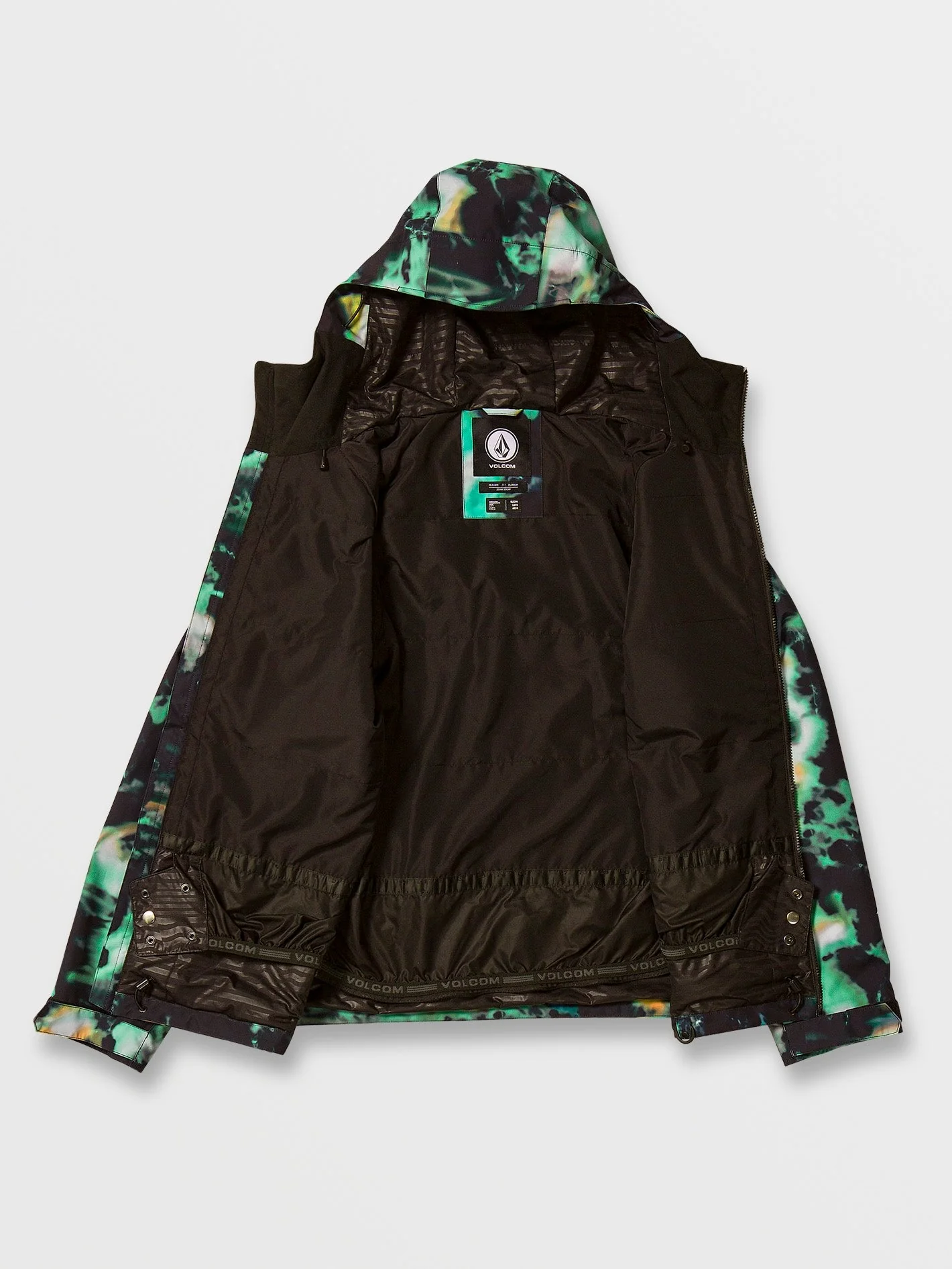 2836 Insulated Jacke - SPRITZ BLACK - Image 3