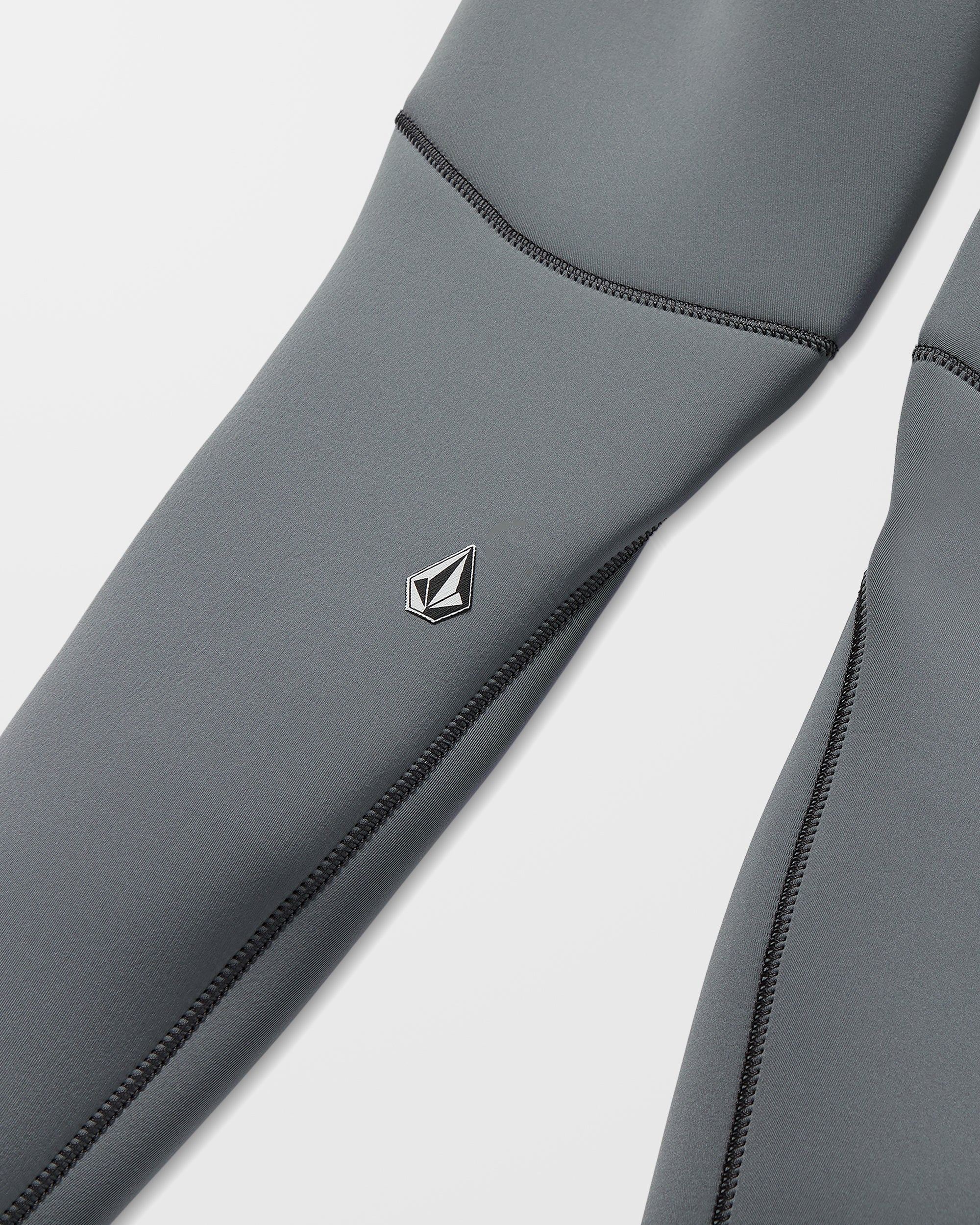3/2Mm Chest Zip Neoprenanzug - Charcoal - (KINDER) - Image 8