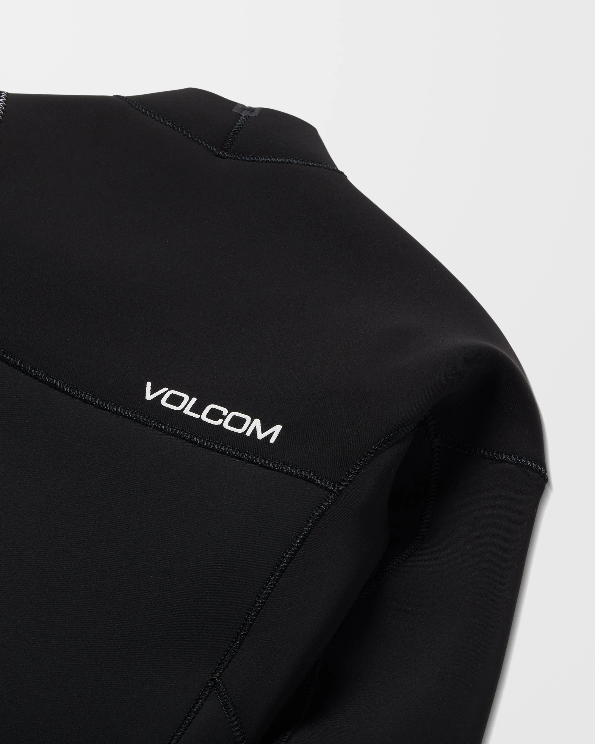 4/3Mm Chest Zip Neoprenanzug - Black - Image 7