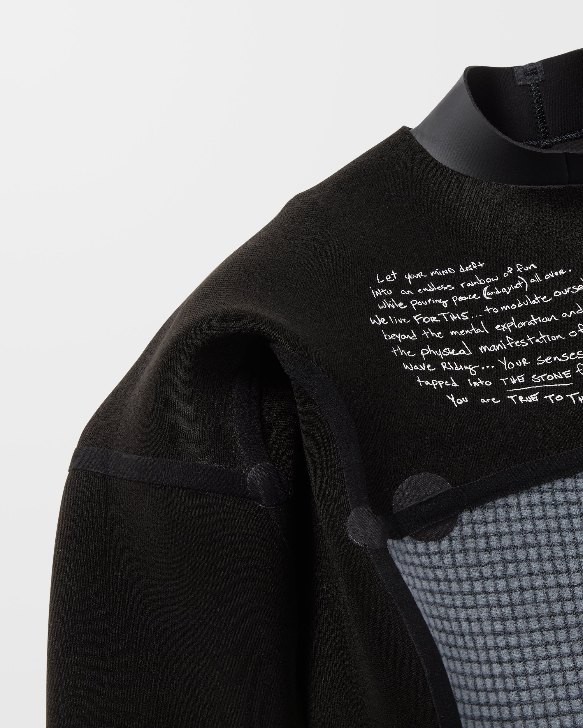 4/3Mm Chest Zip Neoprenanzug - Black - Image 9