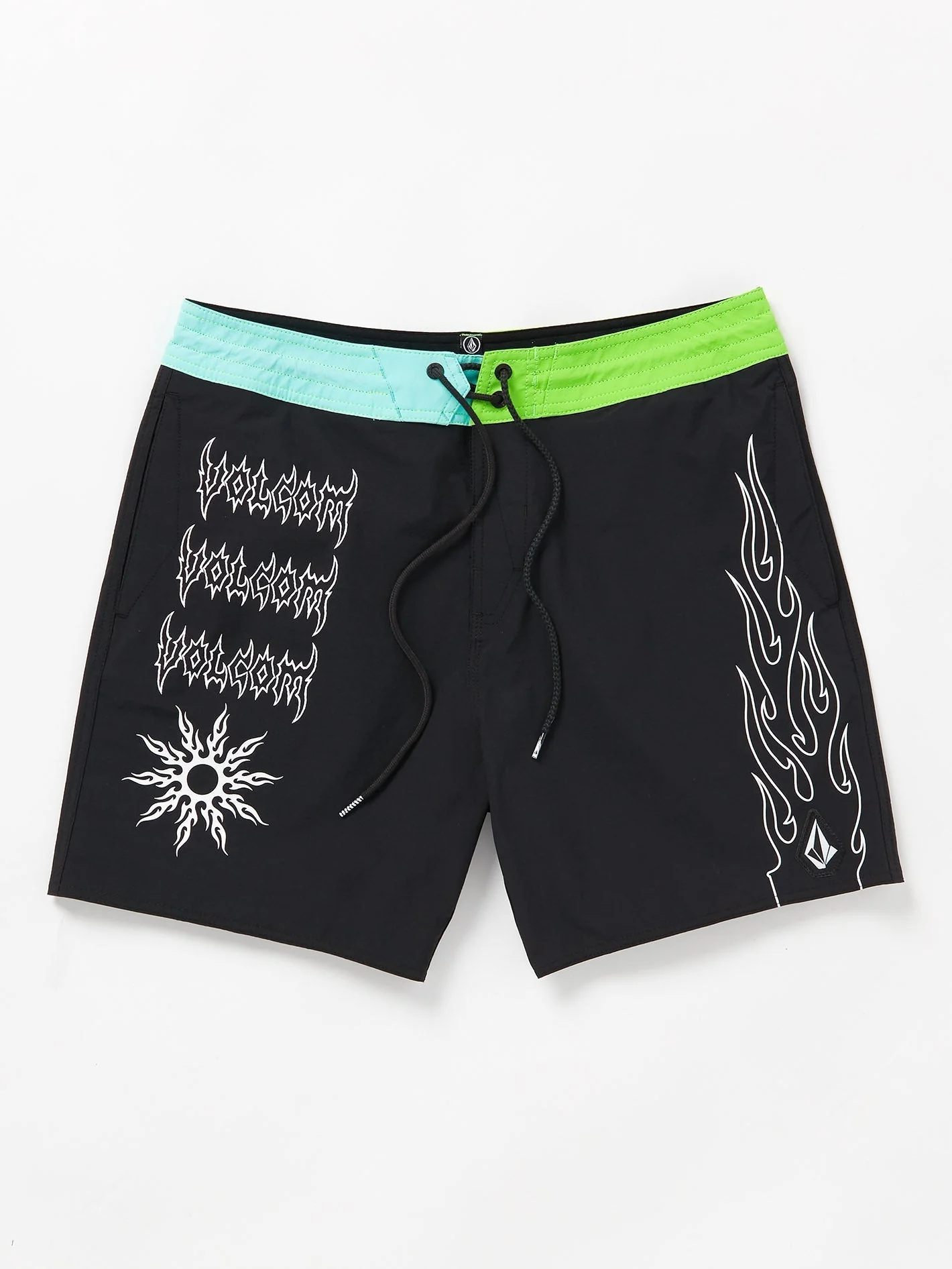 About Time Liberators 17" Boardshort - BLACK - Image 3