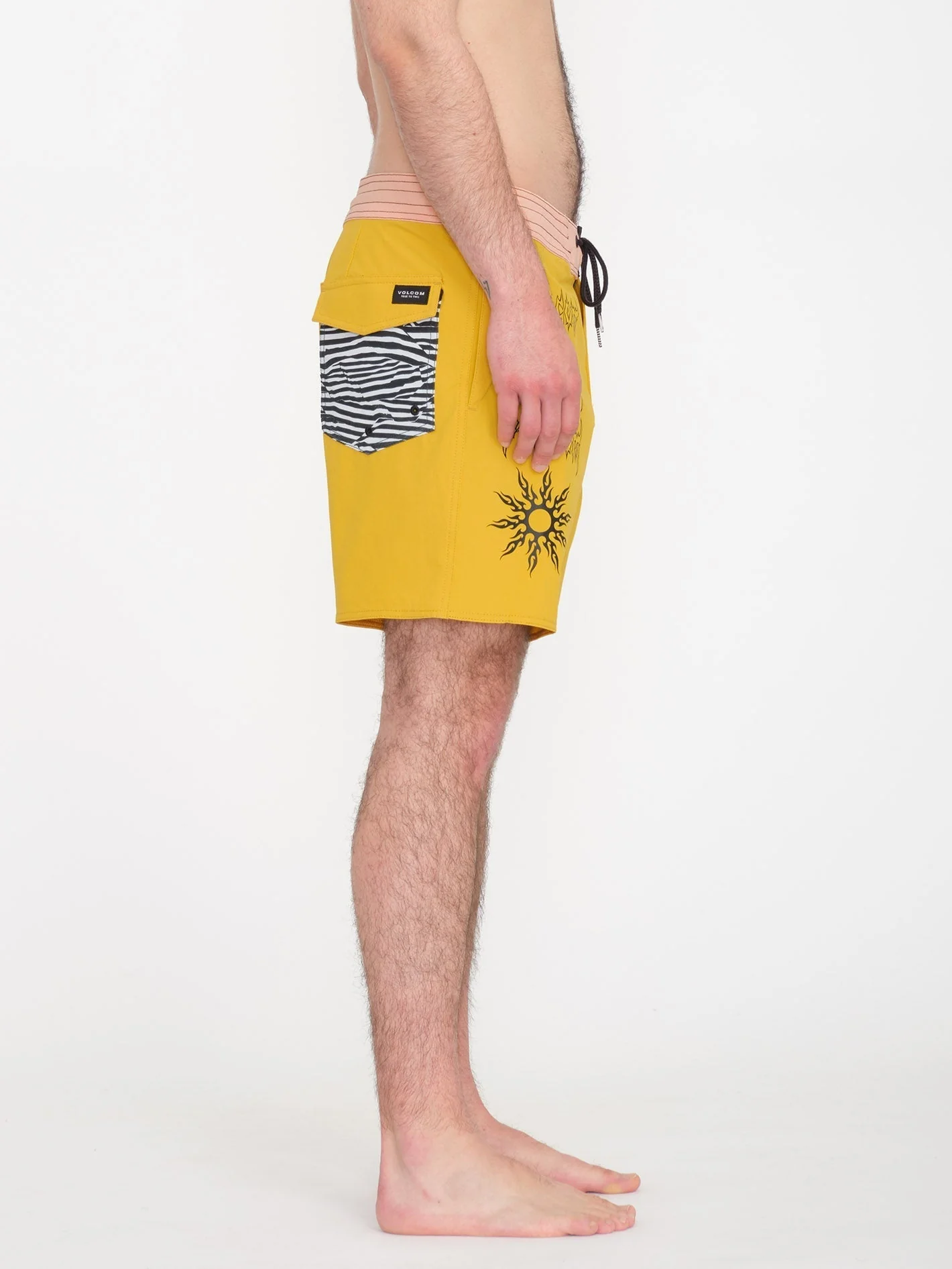 About Time Liberators 17" Boardshort - LEMON - Image 6
