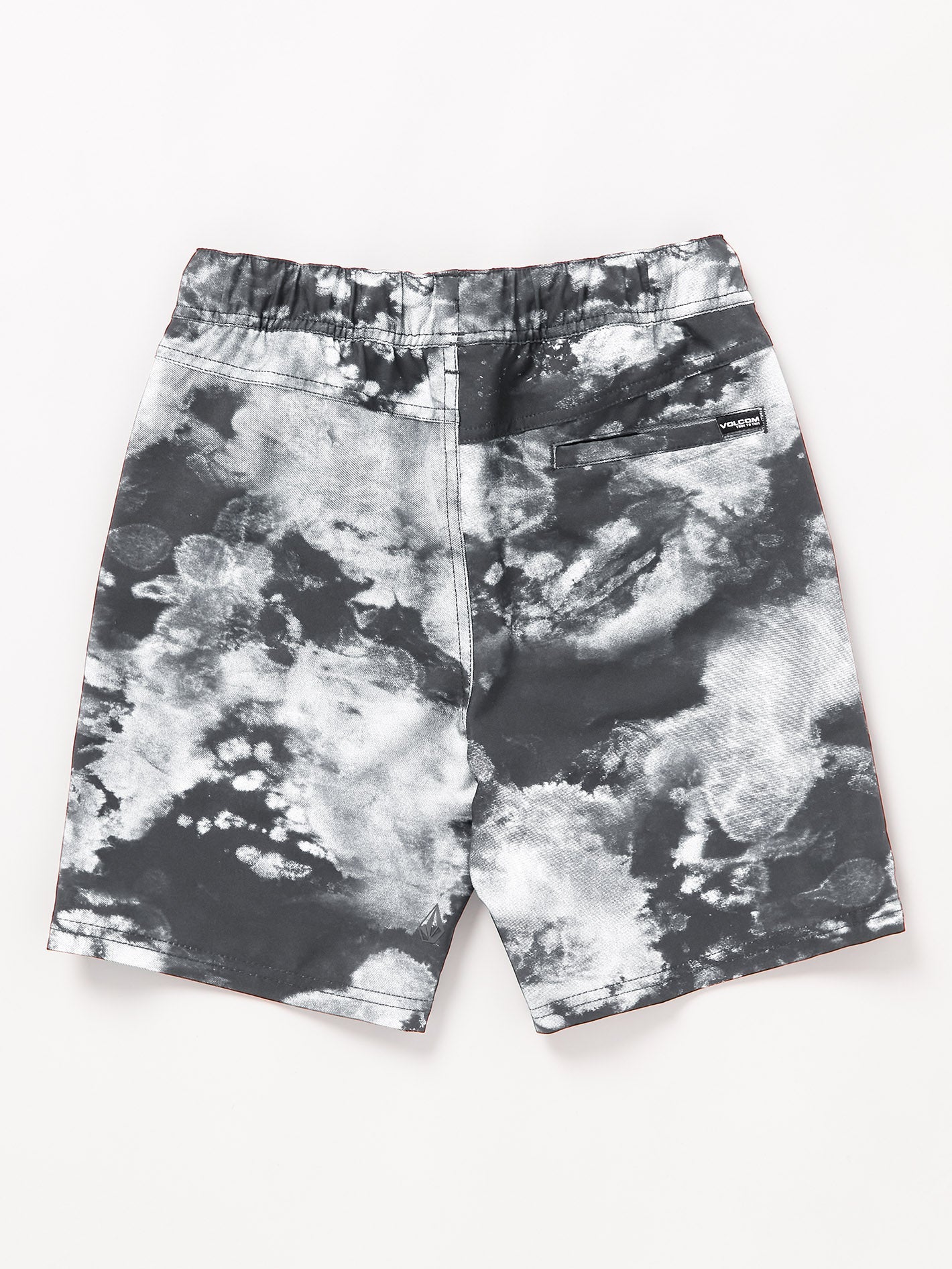 Asphalt Beach Hybrid Shorts - BLACK WHITE  - (KINDER) - Image 2