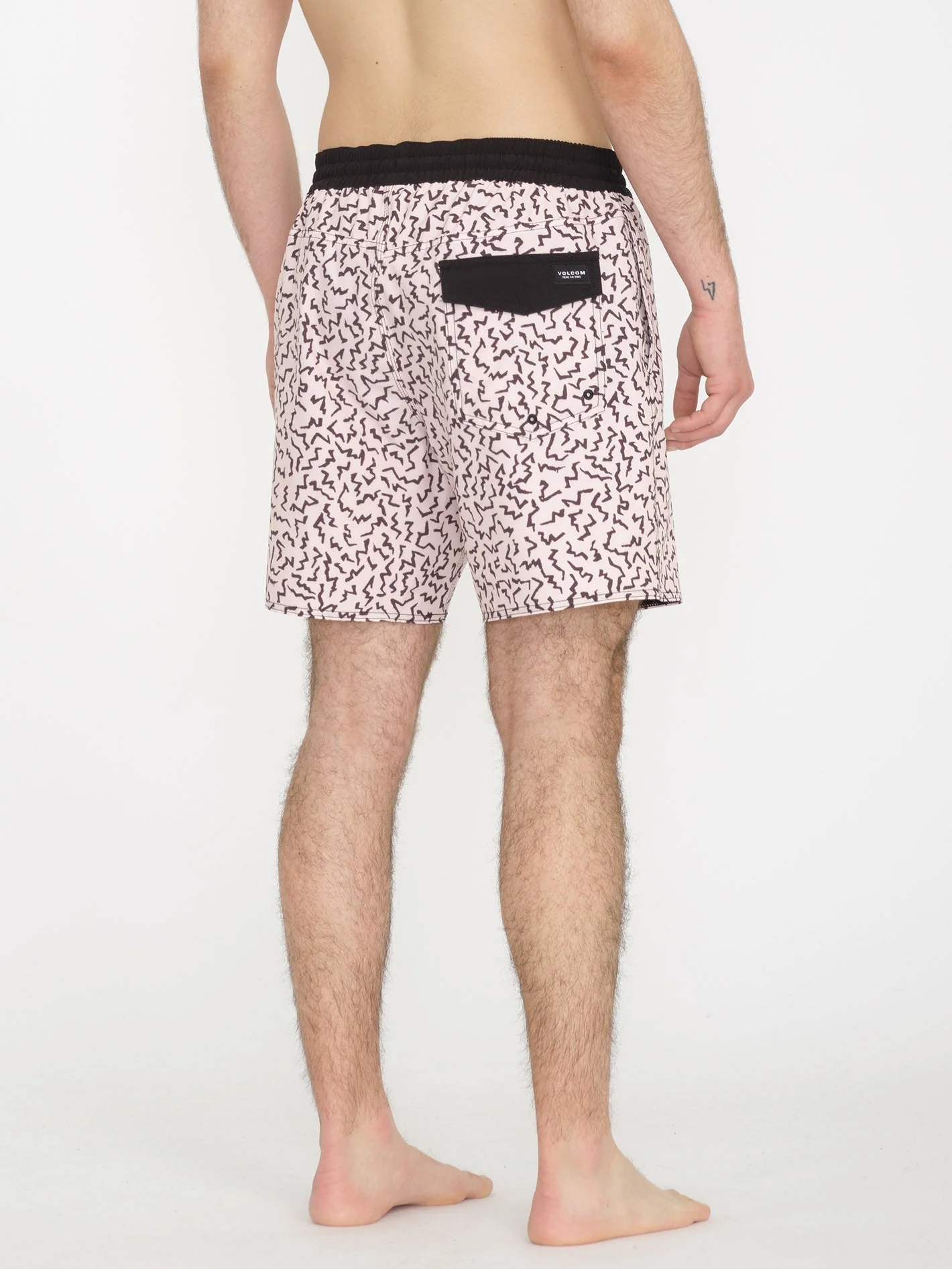 Asphalt Beach Trunk 17" Boardshort - LILAC ASH - Image 2