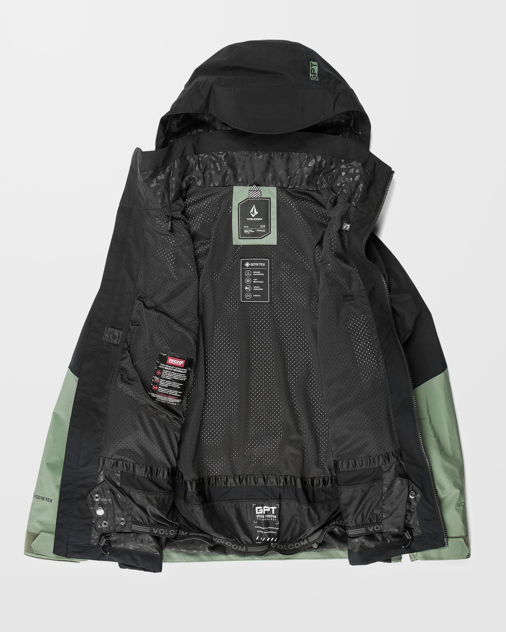 At Stretch Gore-Tex Jacke - Lichen Green - Image 3