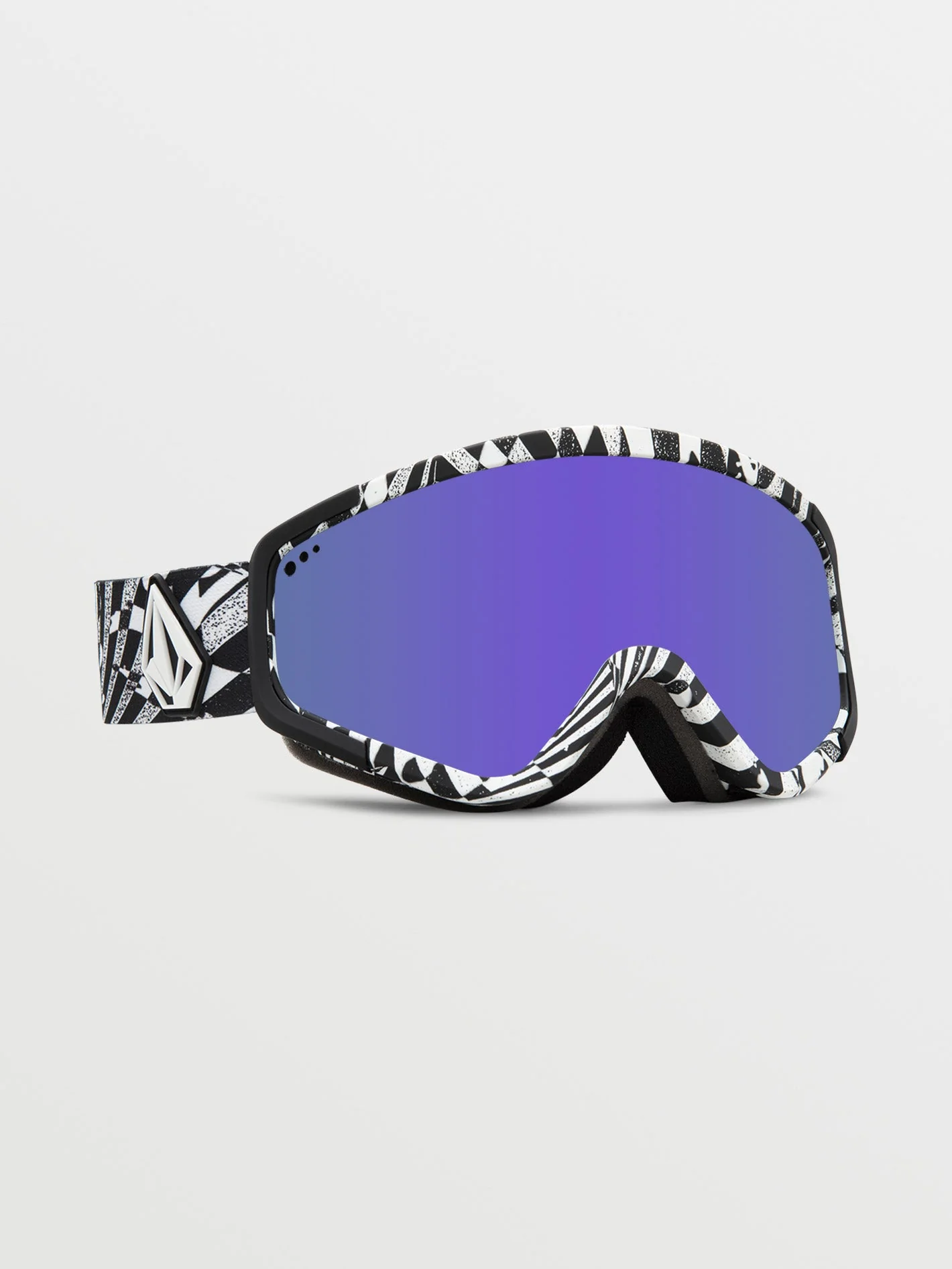 Attunga Op Art Goggle (+ Bonus Lens - Yellow) - PURPLE CHROME - Image 3
