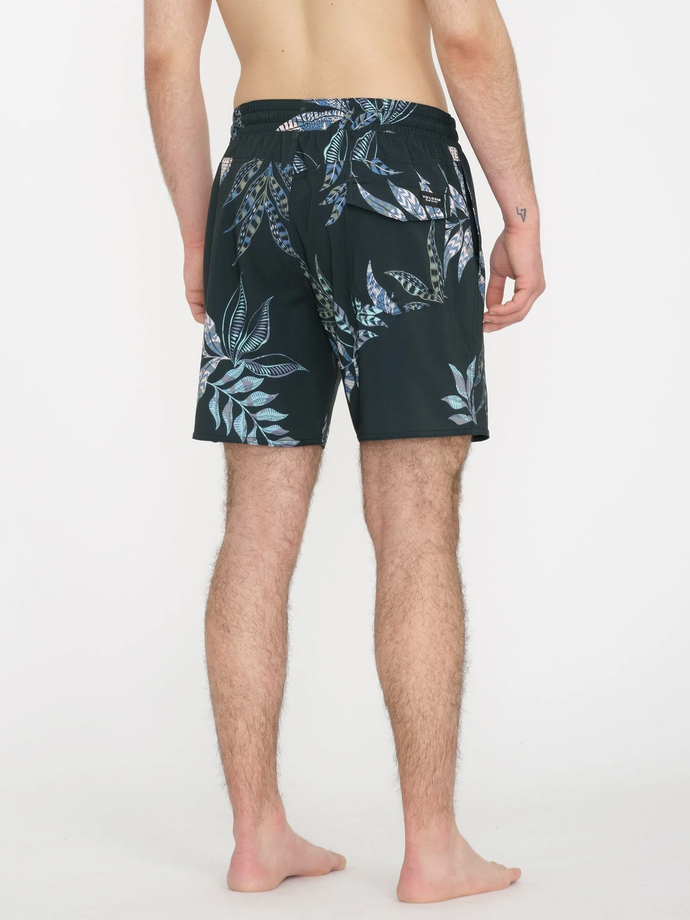 Baffle Trunk 17"Boardshort - BLACK - Image 2