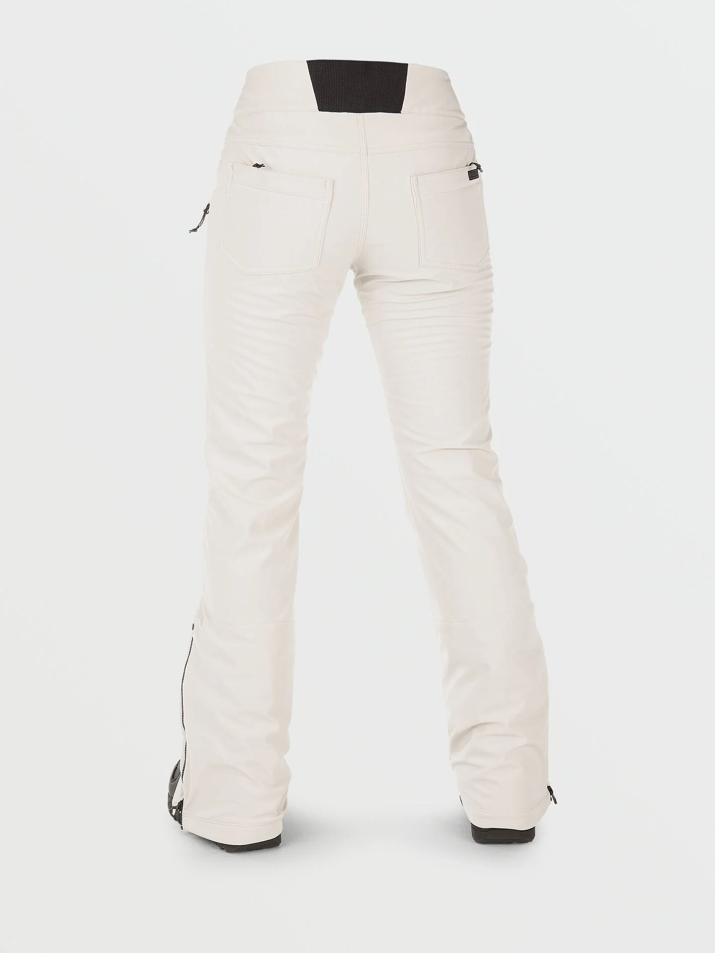 Battle Stretch High Rise Trousers - Off White - Image 8