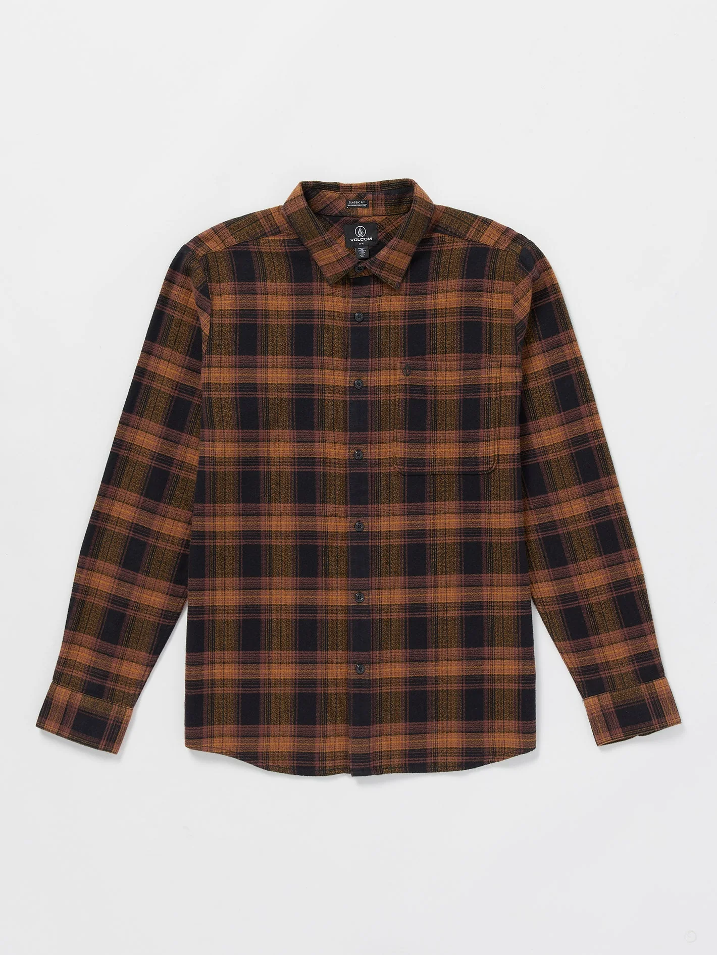 Baystone Flannel Hemd - Black - Image 4