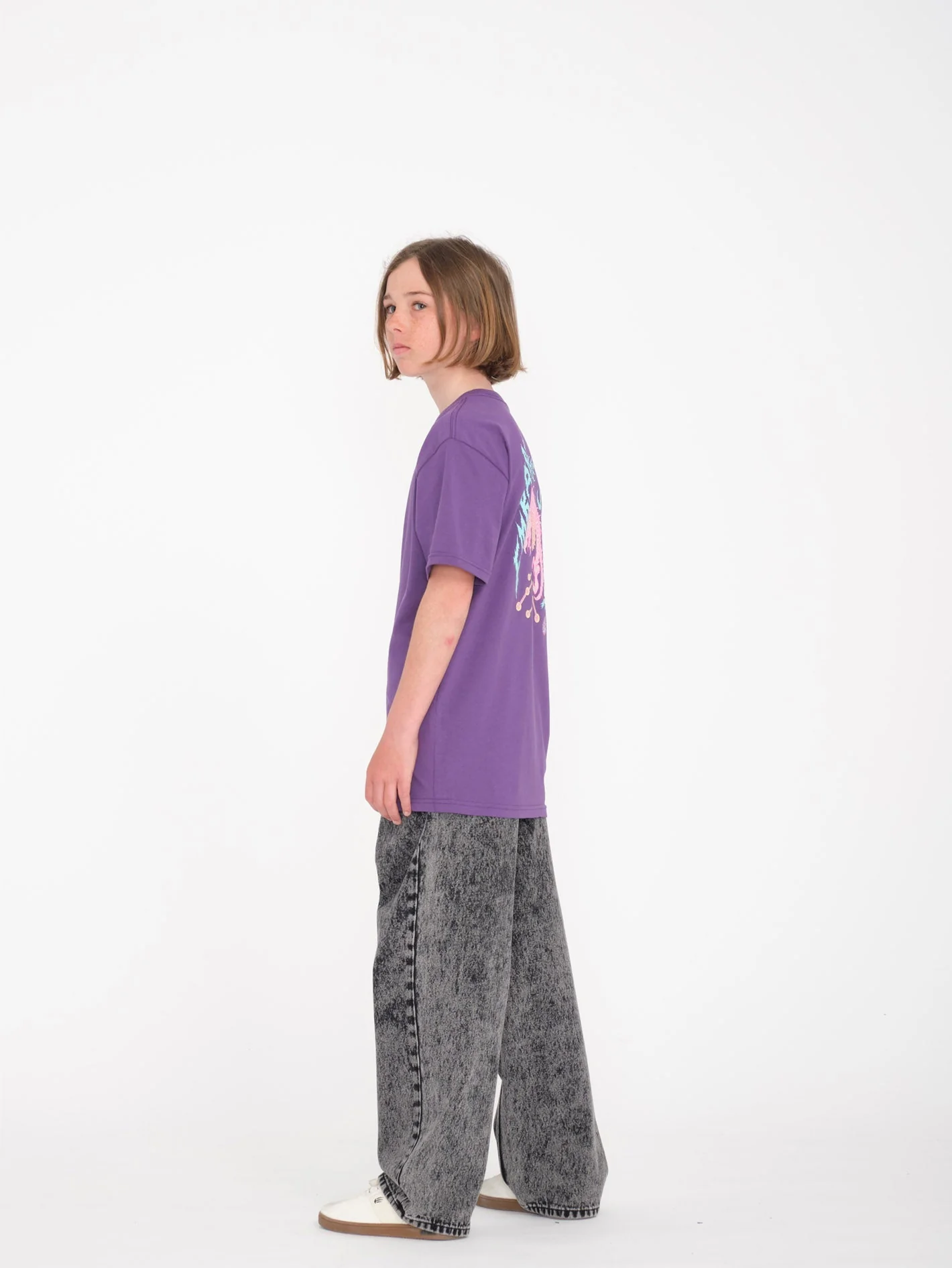 Billow Jeans - LIGHT ACID BLACK - (KINDER) - Image 5