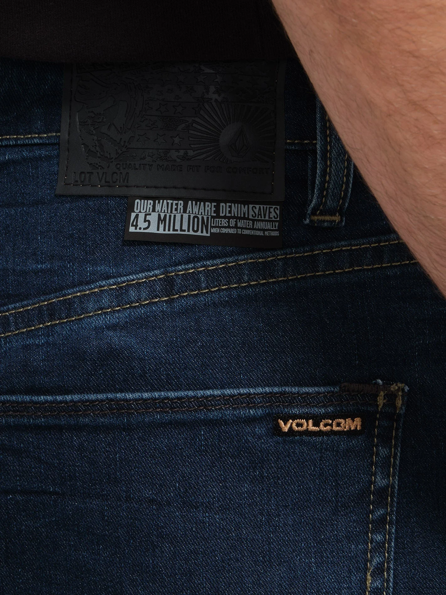 Billow Tapered Jeans - LIGHT BLUE ACID - Image 4