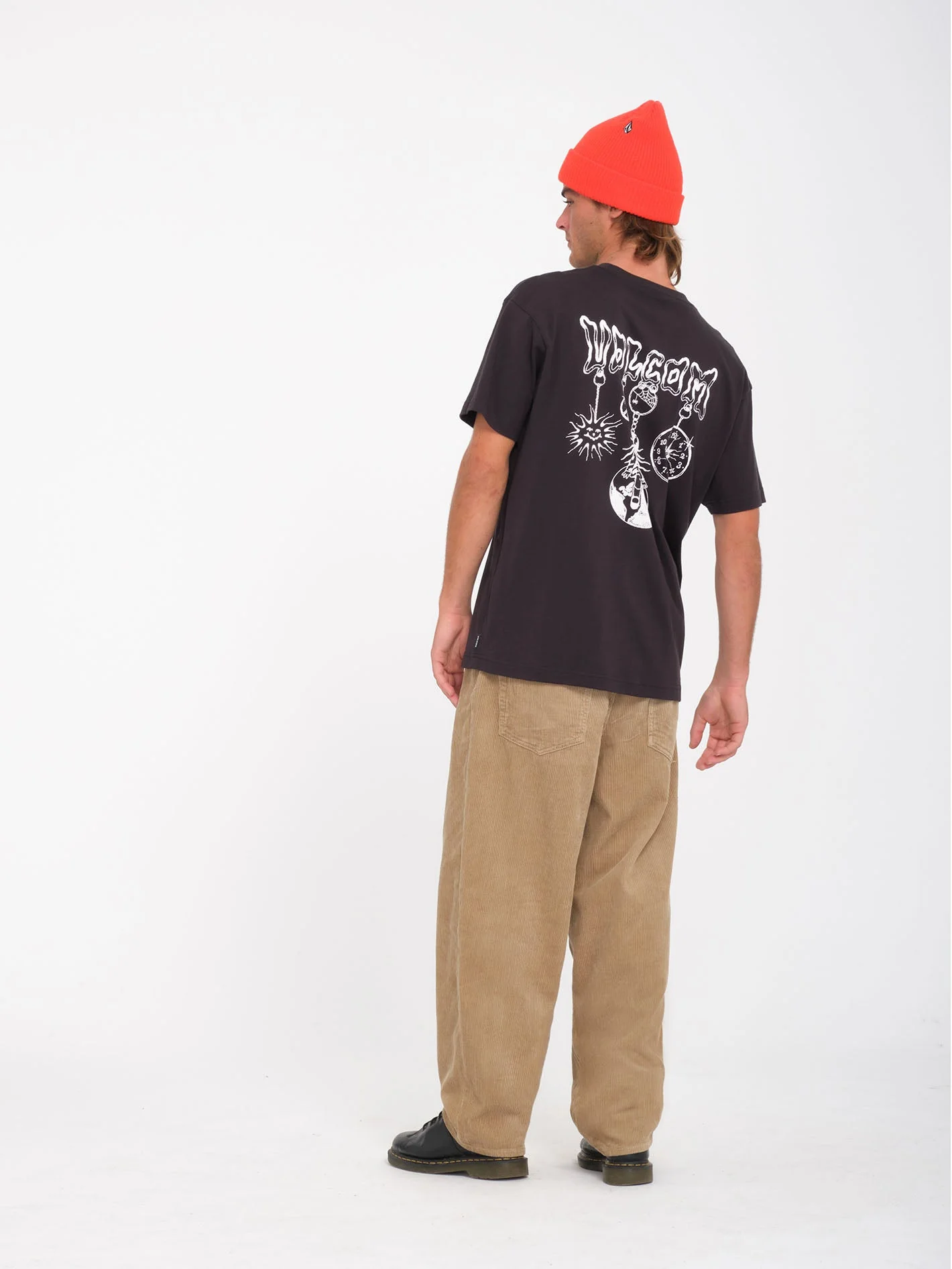 Billow Tapered Cordhose - Khaki - Image 6