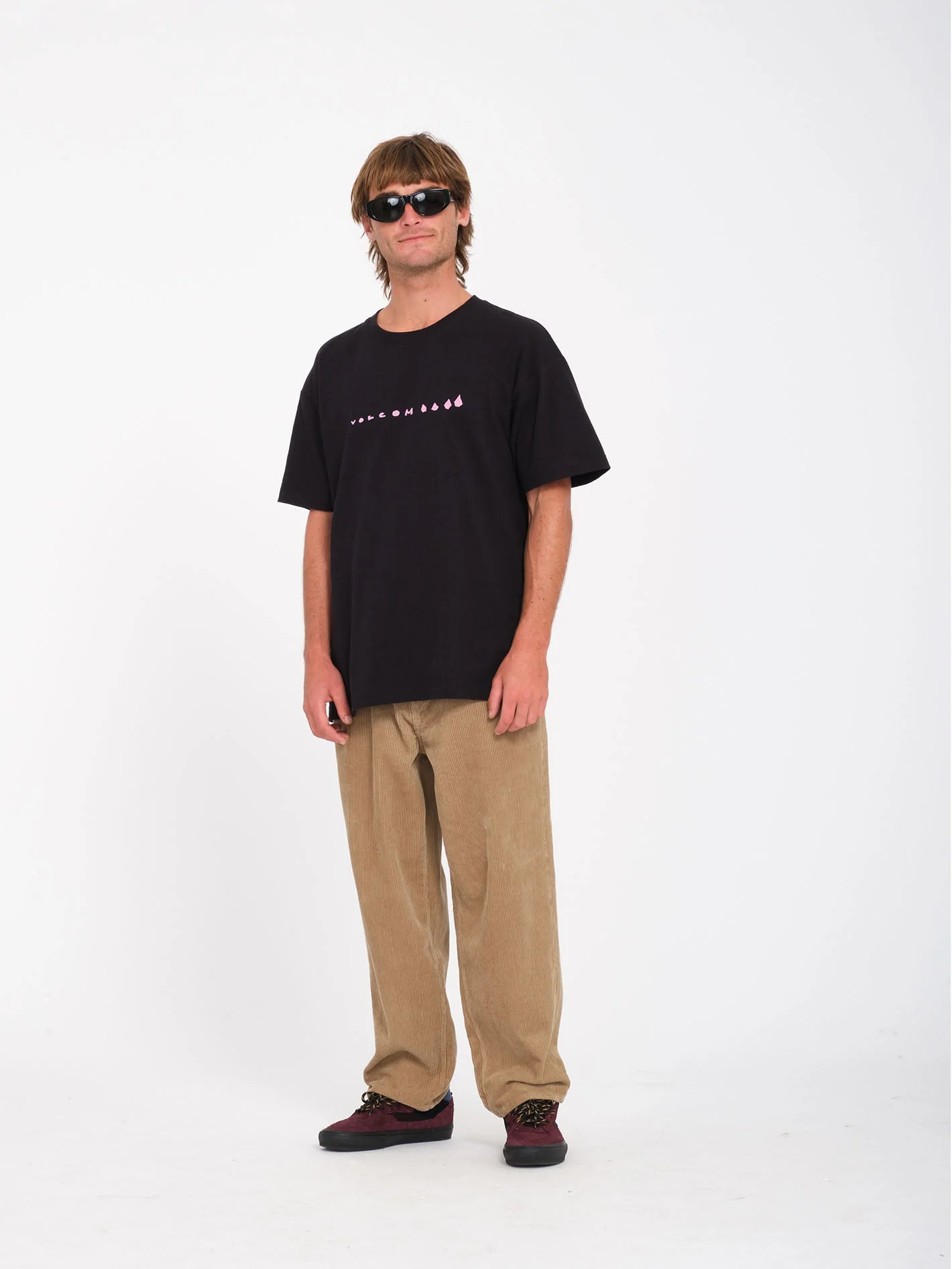 Billow Tapered Cordhose - Khaki - Image 7