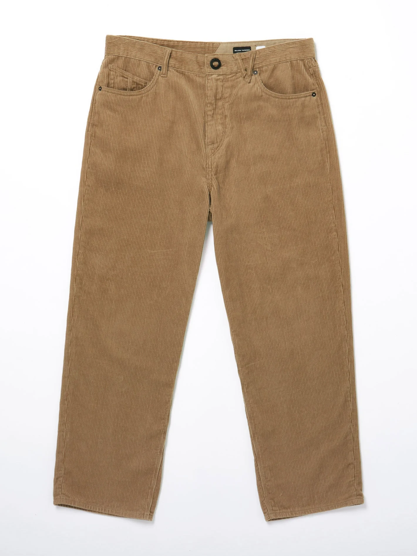 Billow Tapered Cordhose - Khaki - Image 8