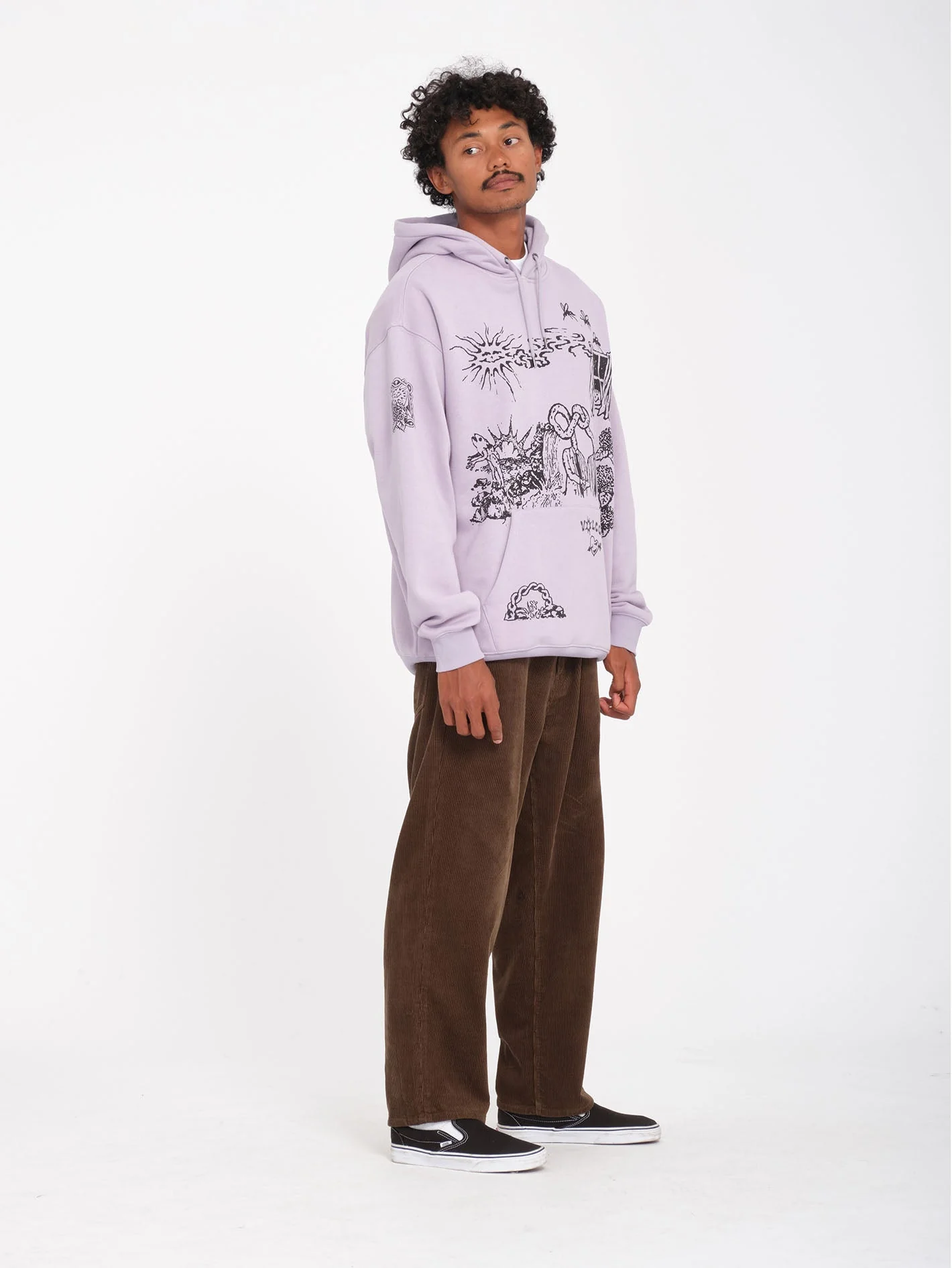 Billow Tapered Cordhose - Wren - Image 2