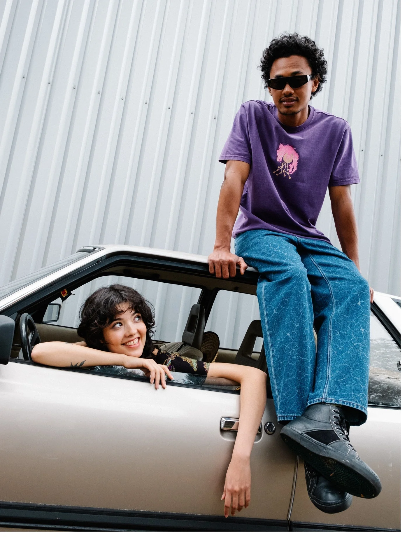 Billow Tapered Jeans - LAZER - Image 7