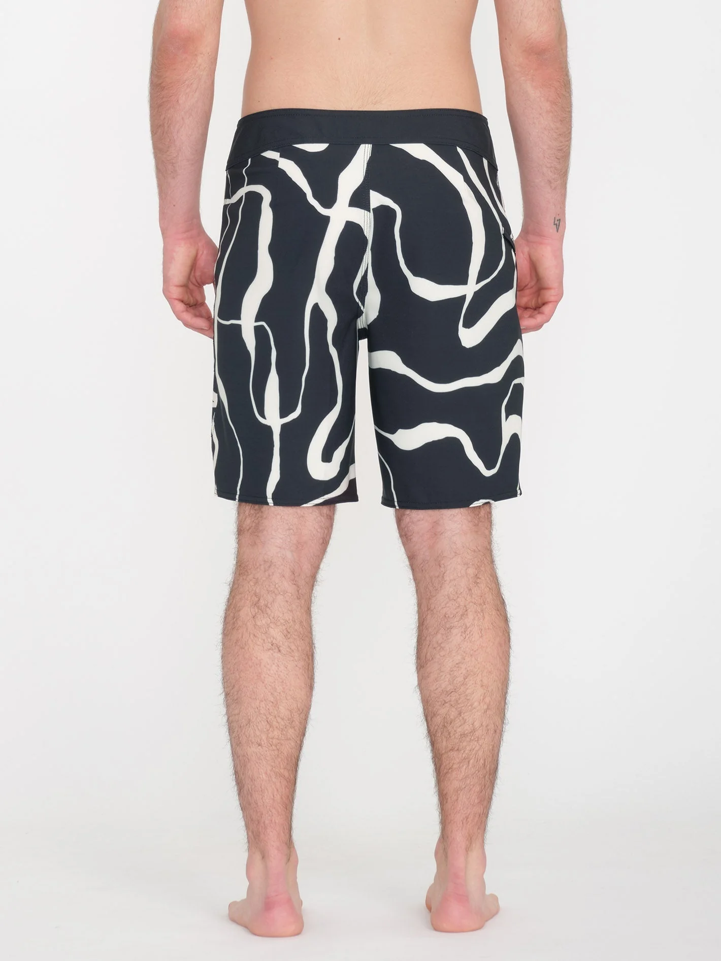 Blind Lines Mod 19" Boardshort - BLACK - Image 2