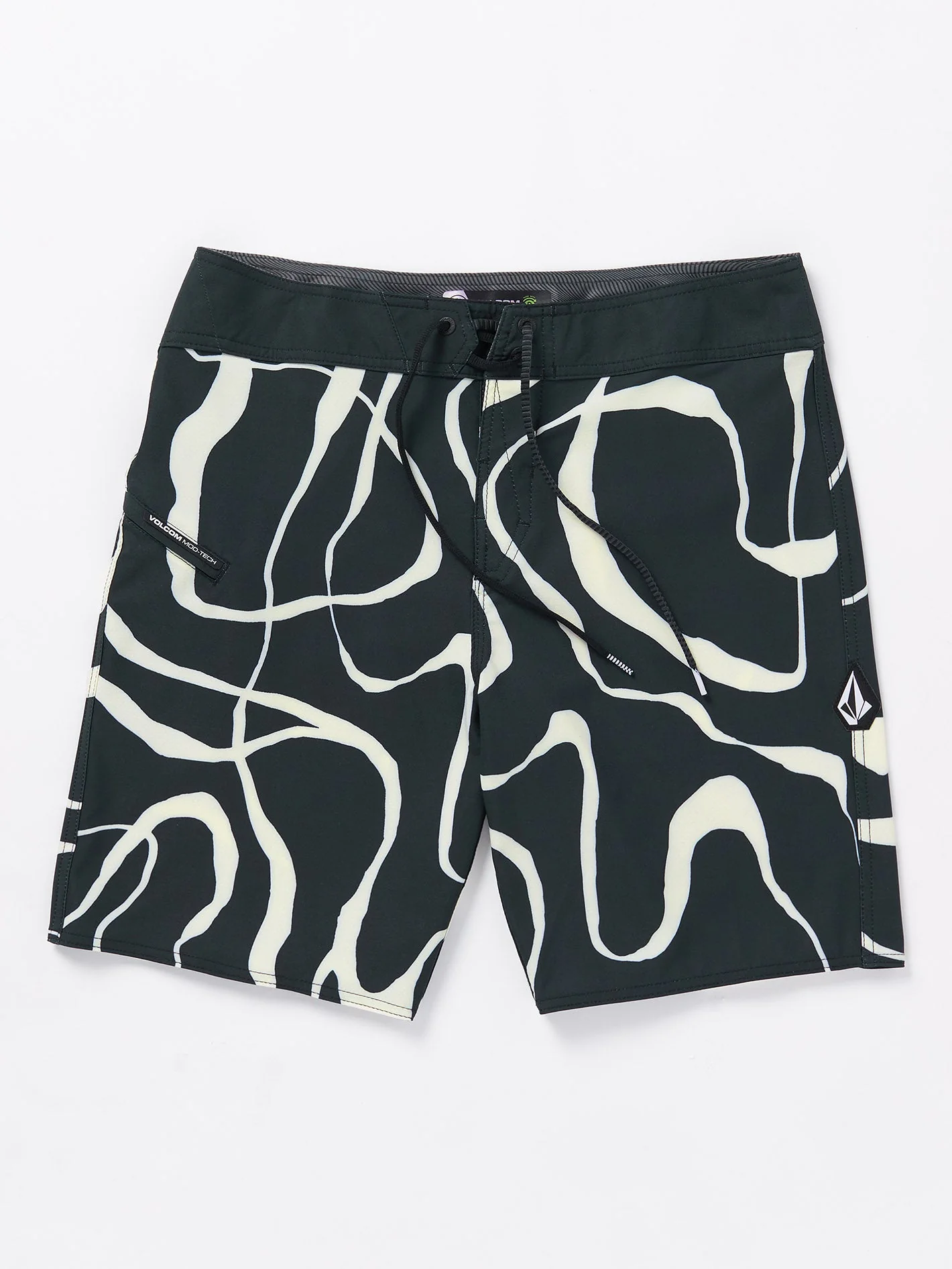 Blind Lines Mod 19" Boardshort - BLACK - Image 4