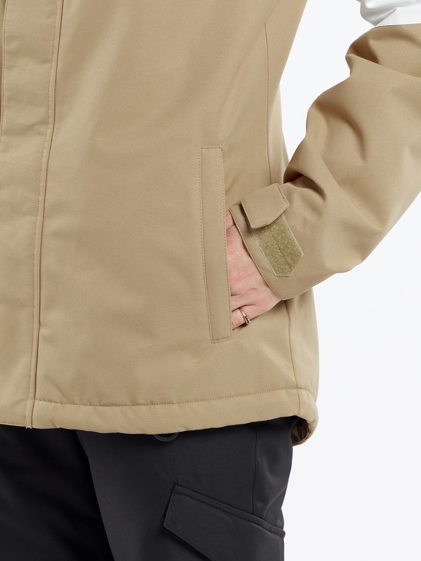 Bolt Insulated Jacke - DARK KHAKI - Image 4