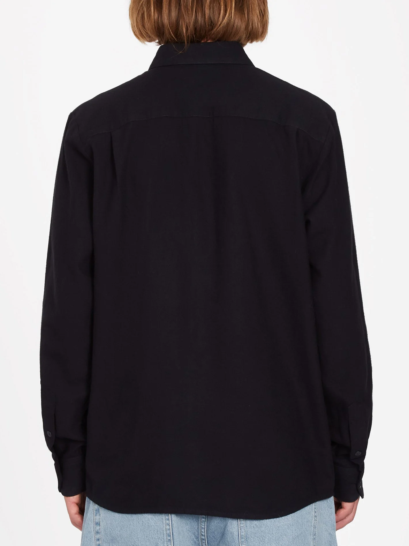 Caden Solid Hemd - Black - Image 2