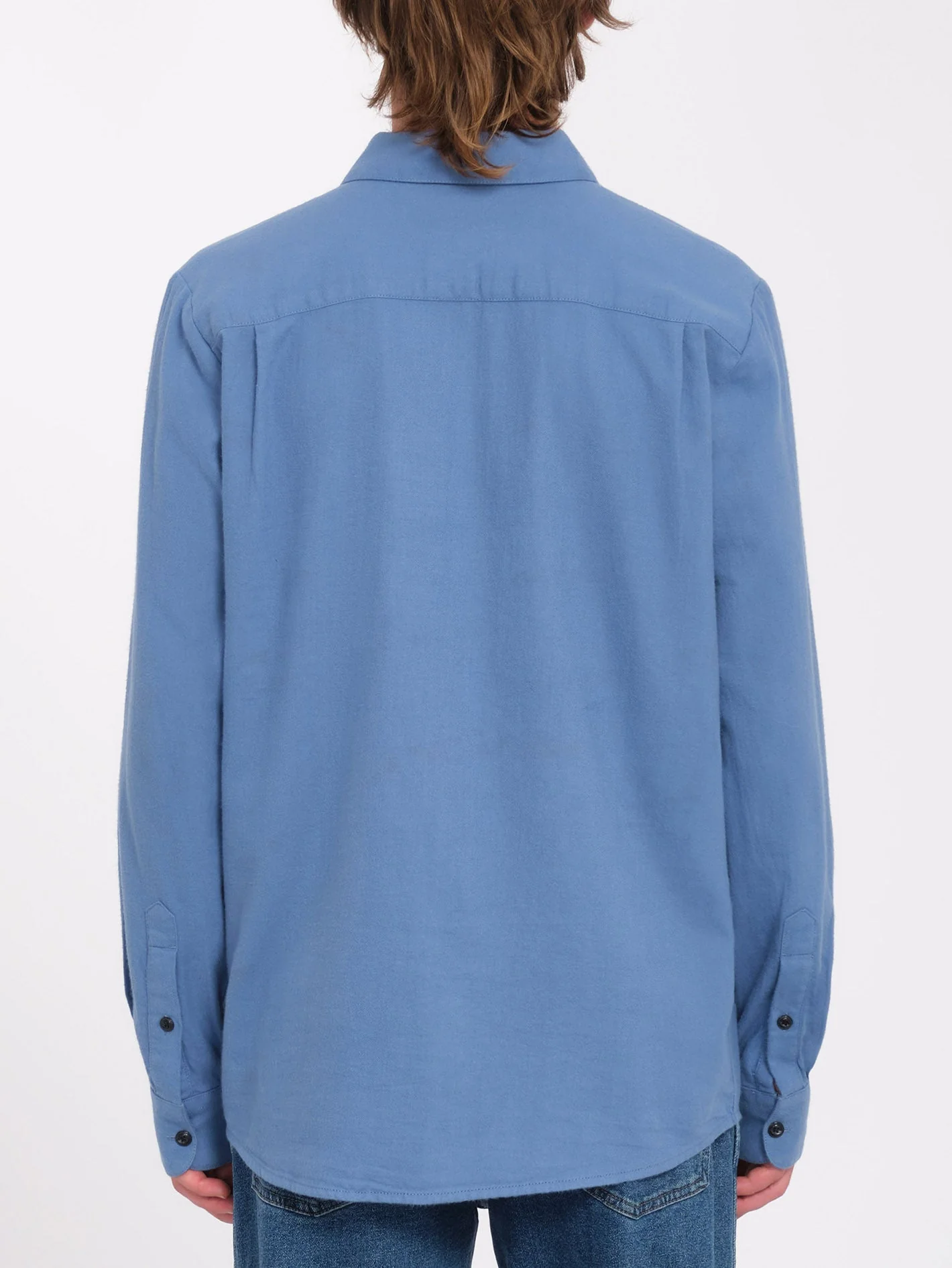 Caden Solid Hemd - Blueberry - Image 3