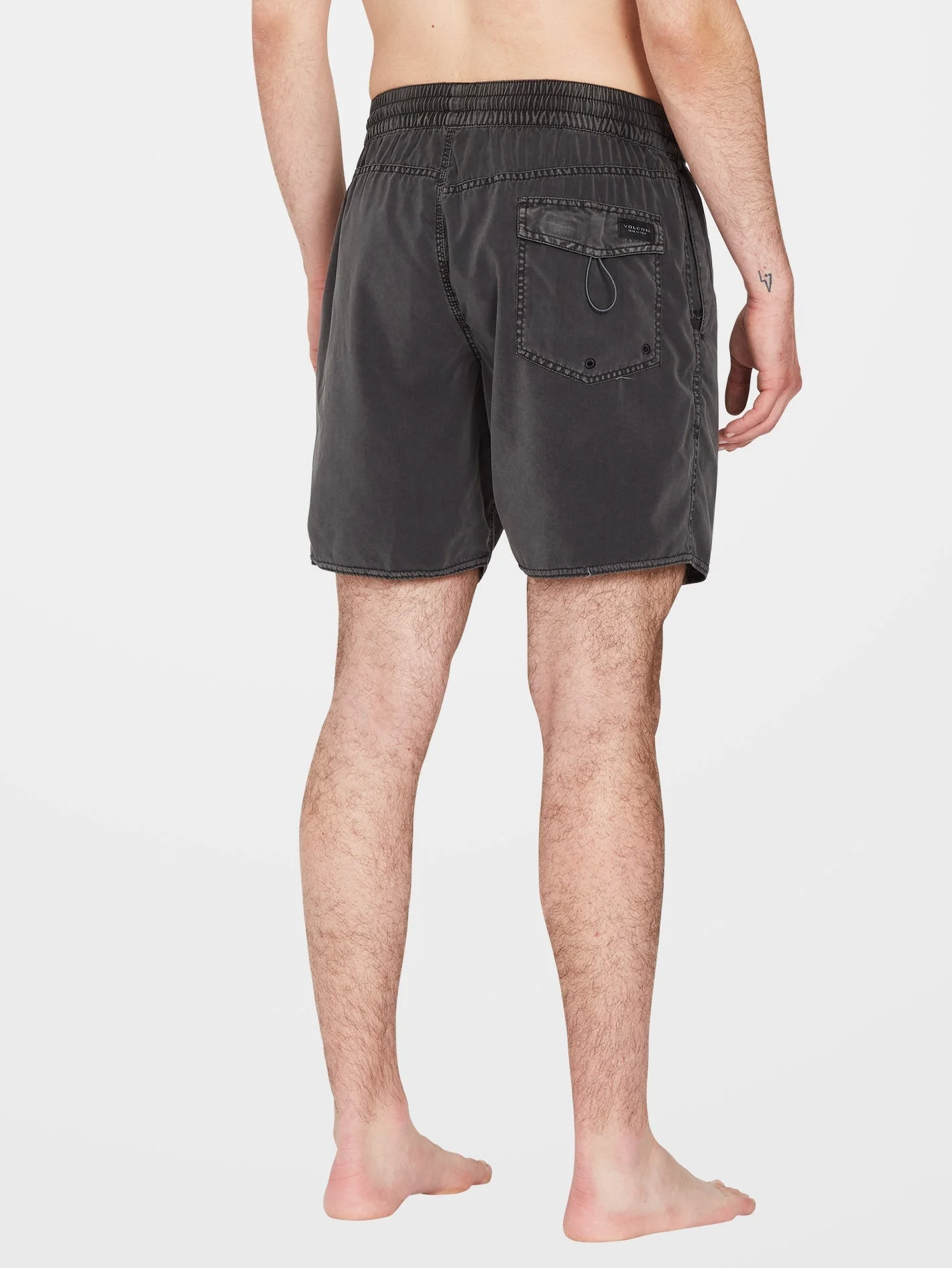 Center Trunk 17" Boardshort - BLACK - Image 2