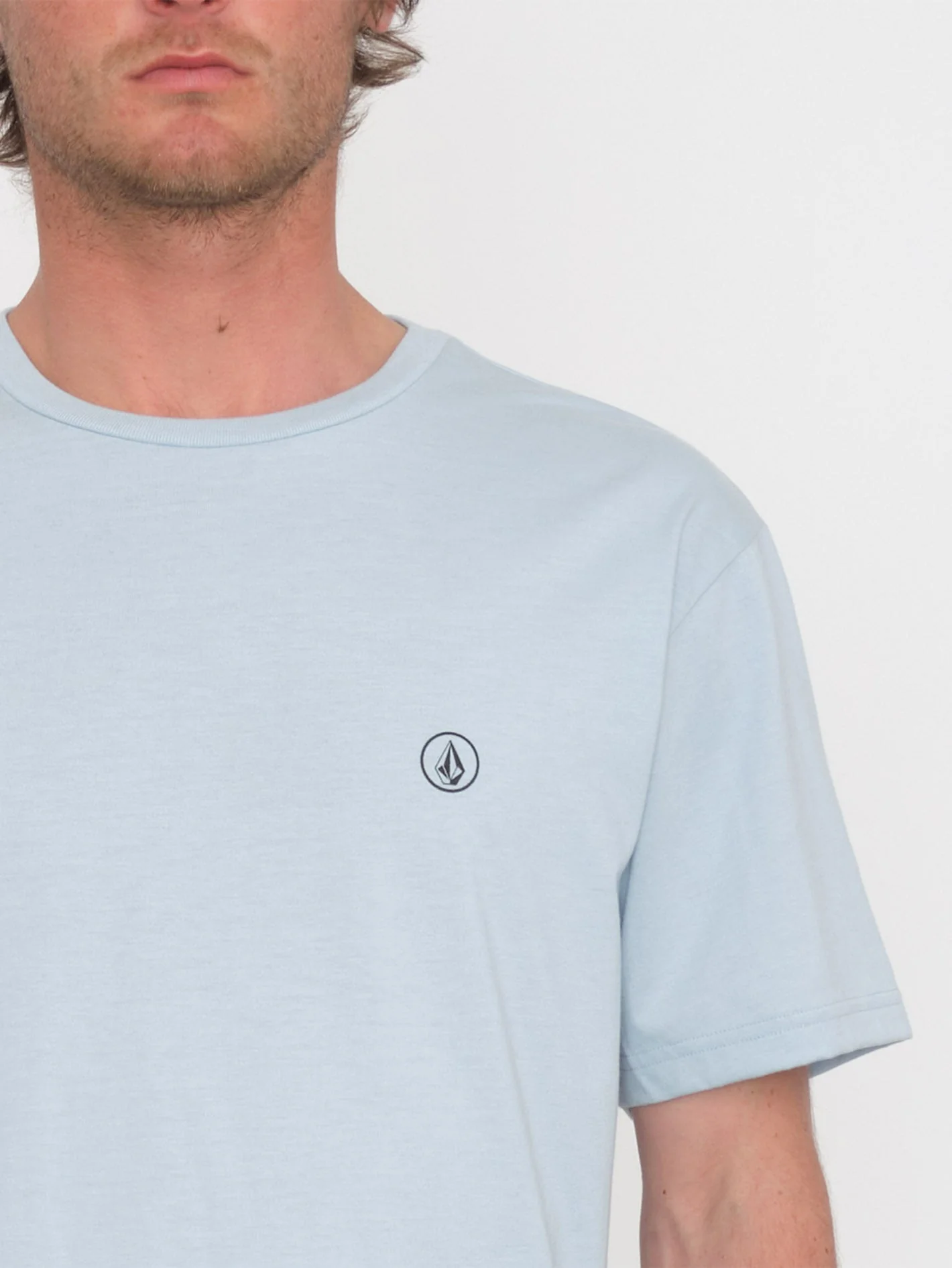 Circle Blanks T-shirt - CELESTIAL BLUE - Image 3