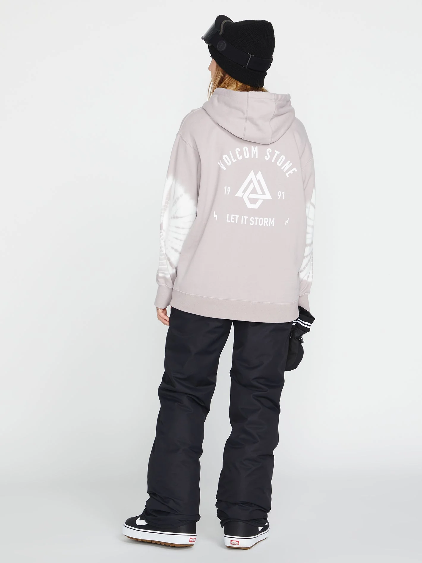 Costus Fleece Hoodie - Amethyst Smoke - Image 6