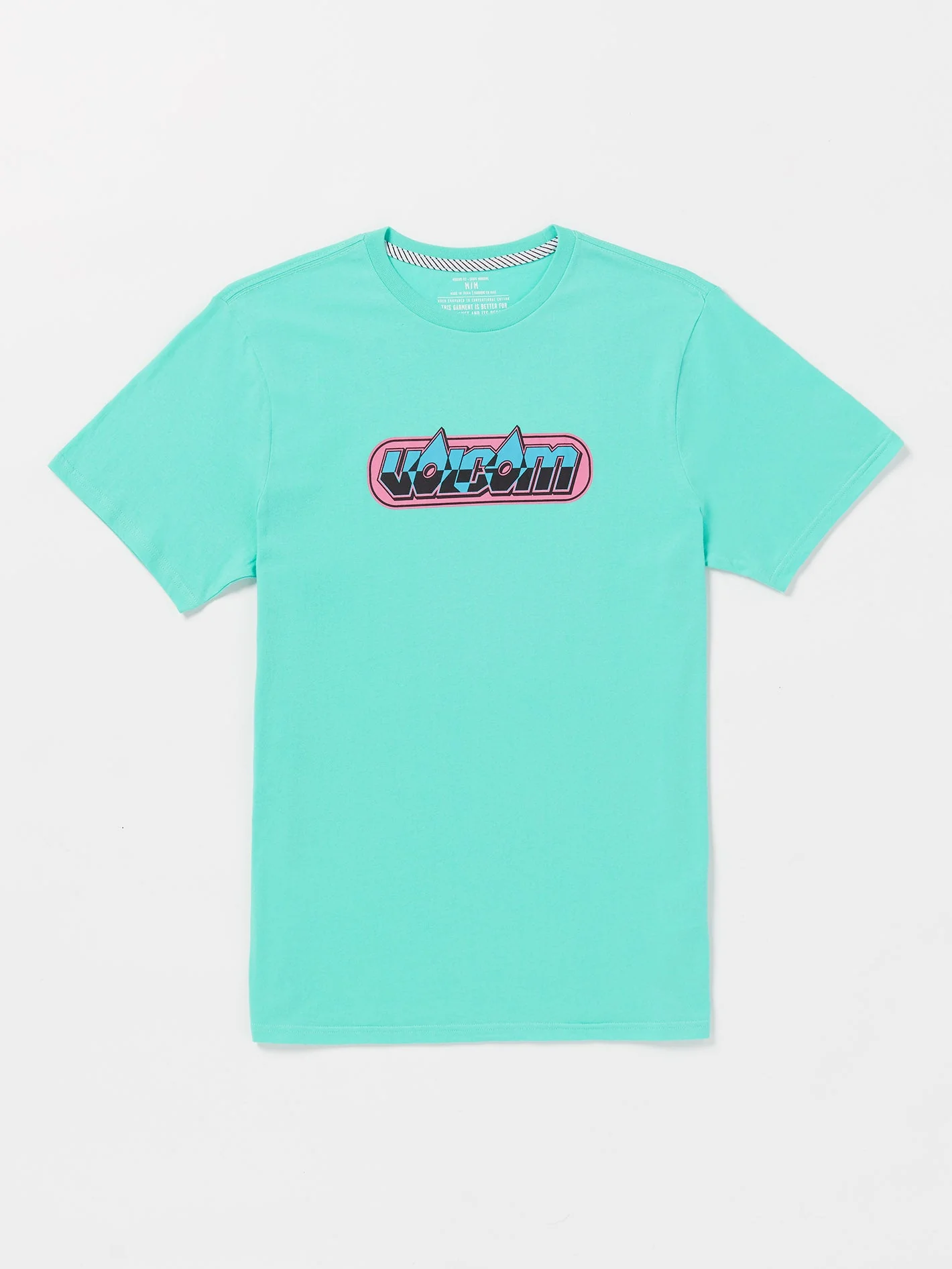Crash Test T-Shirt - Dusty Aqua - Image 2