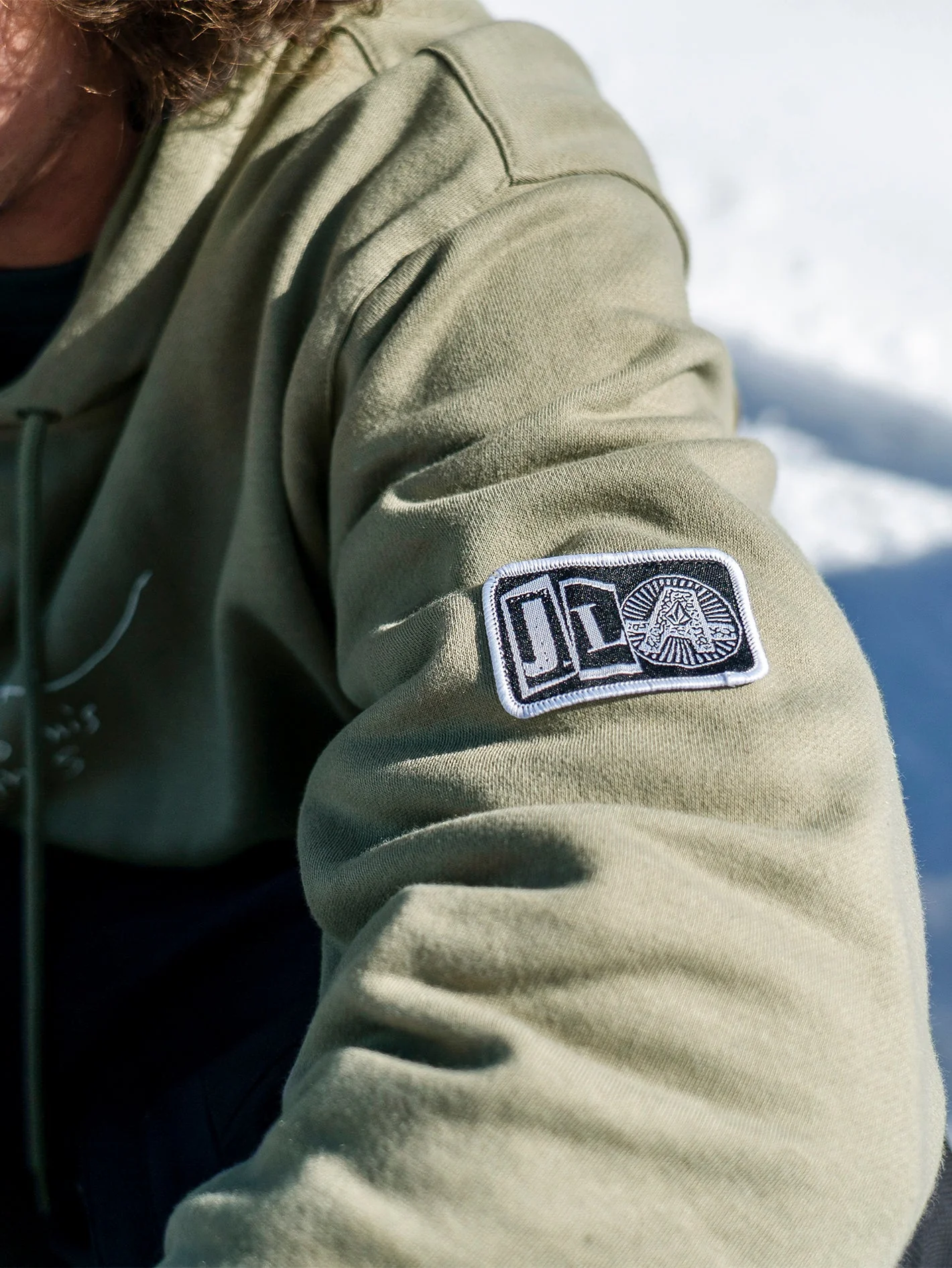 D.I. Kapuzenpullover - LIGHT MILITARY - Image 5