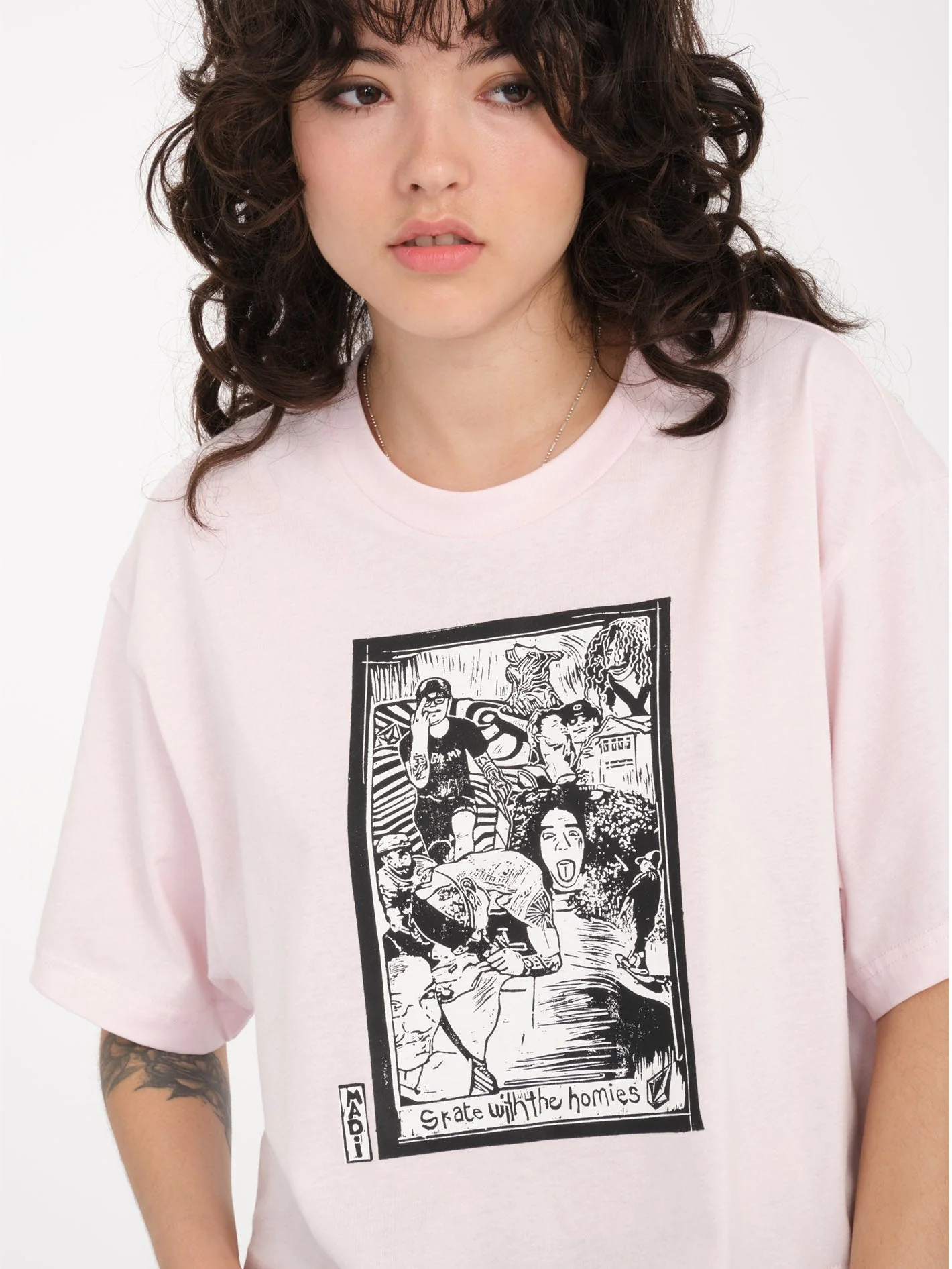 Drumstone T-Shirt - LILAC ASH - Image 5