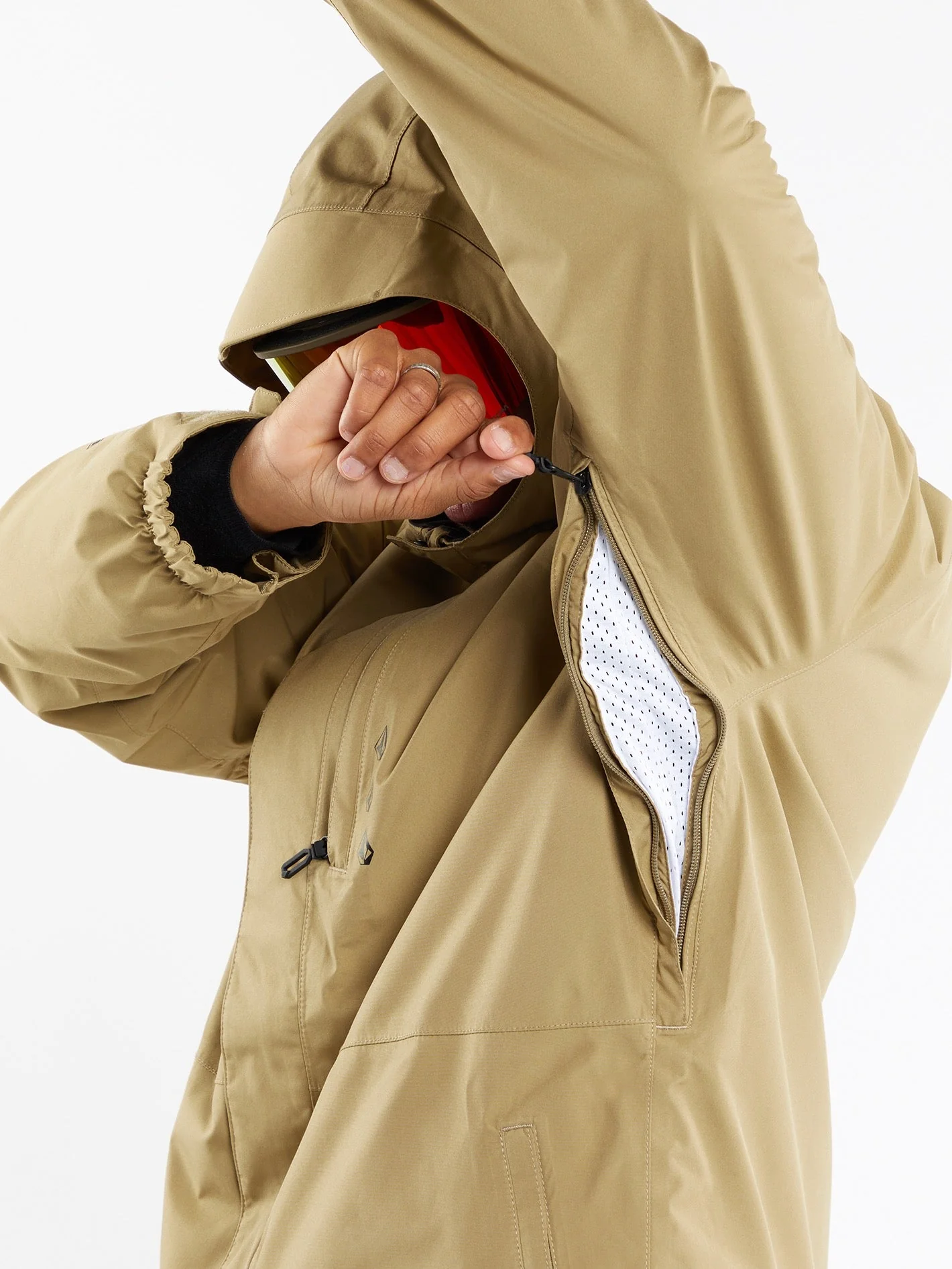 Dua Insulated Gore-Tex Jacke - DARK KHAKI - Image 7