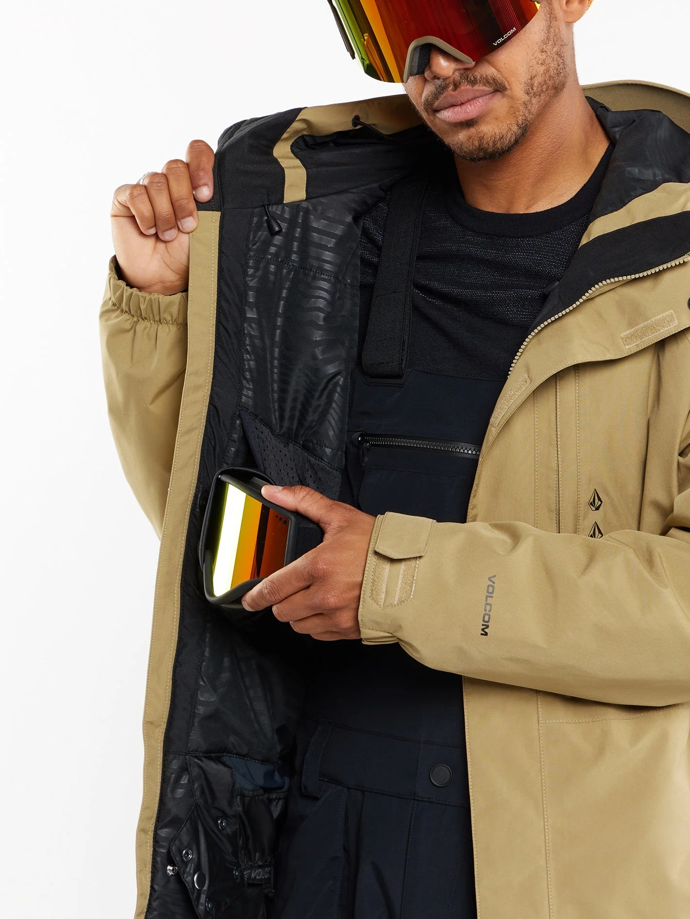 Dua Insulated Gore-Tex Jacke - DARK KHAKI - Image 8