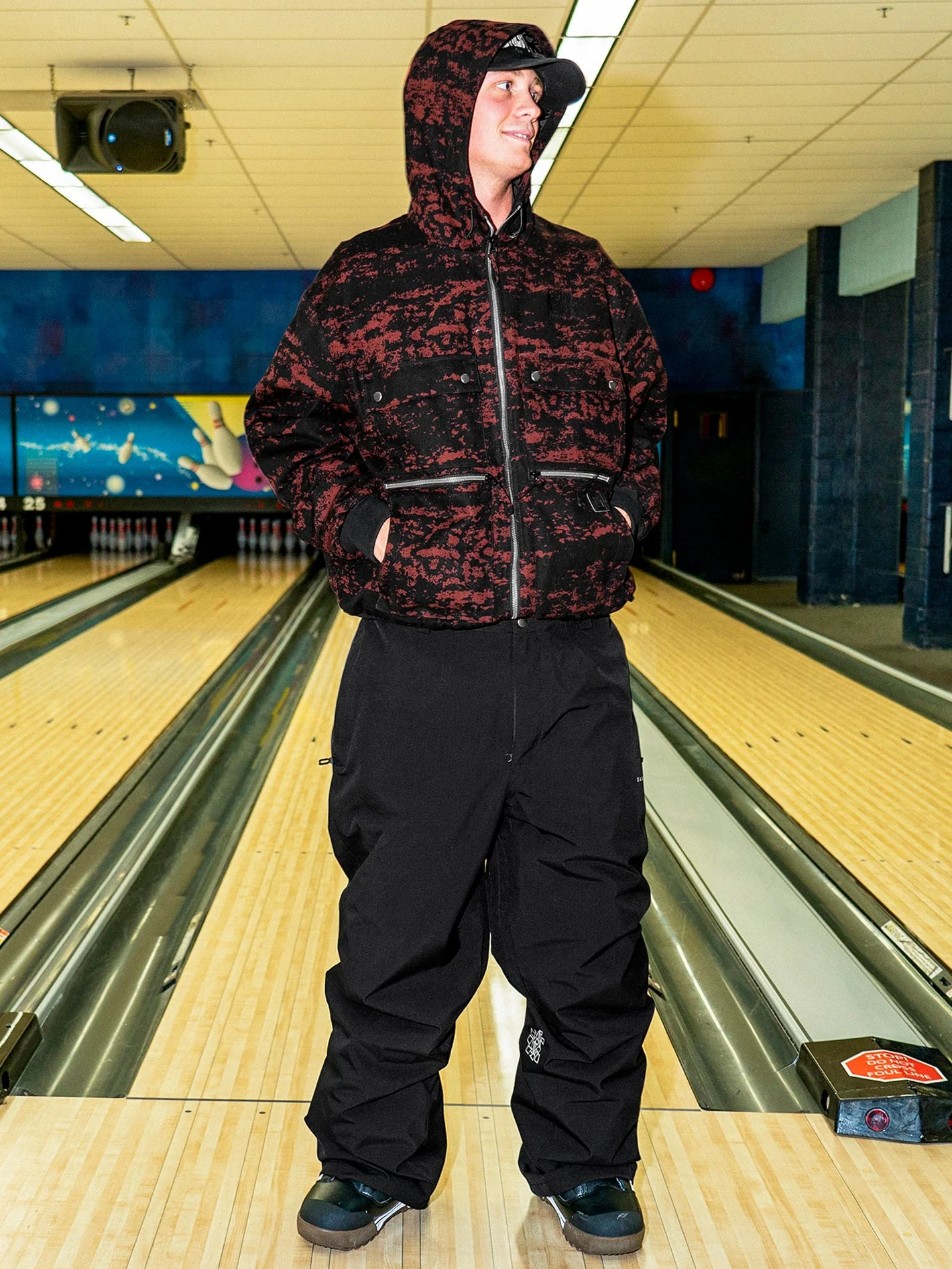 Dustbox Jacke - MAROON CAMO - Image 5