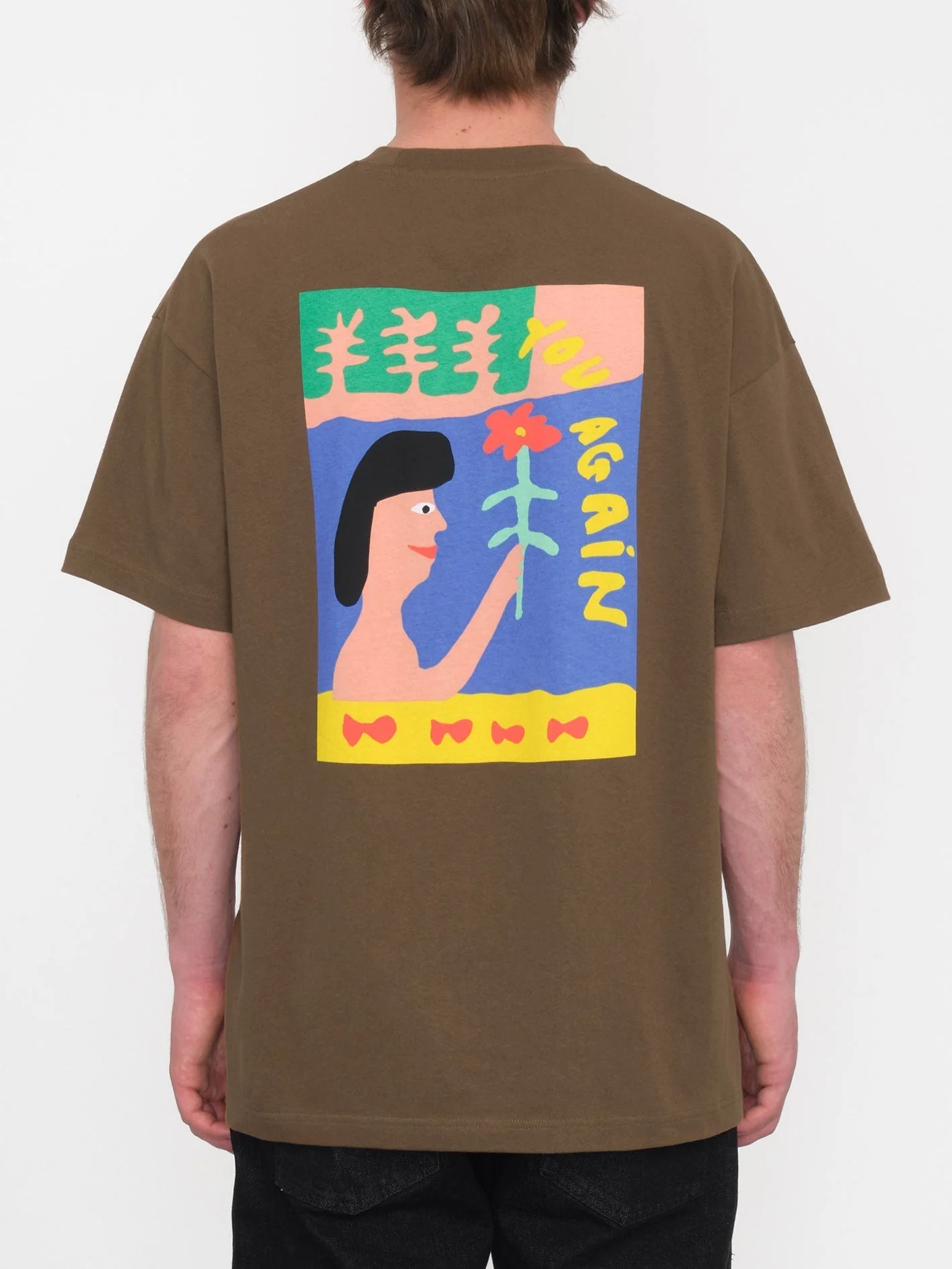Arthur Longo 1 T-Shirt - DARK EARTH - Image 2