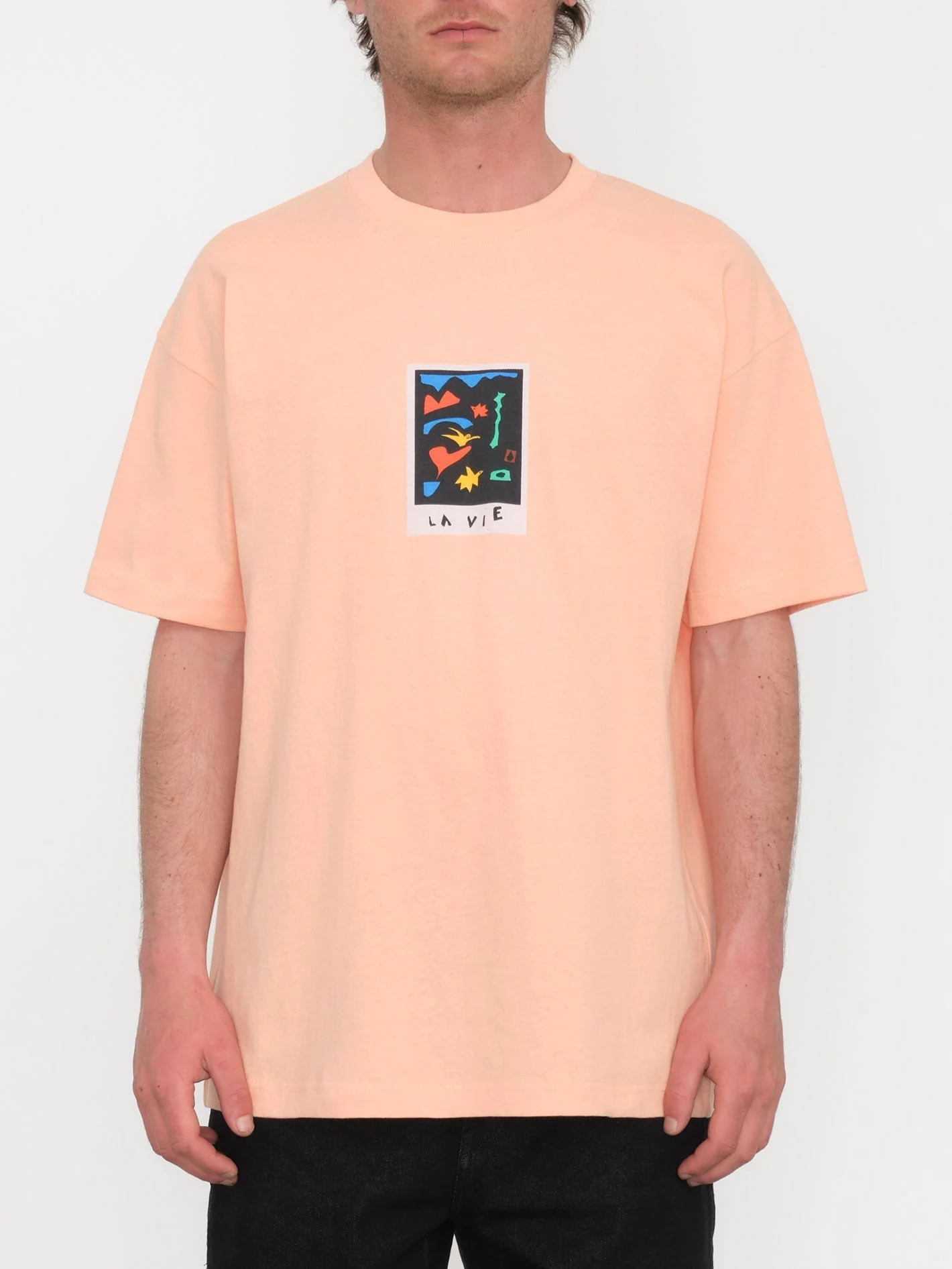 Arthur Longo 3 T-Shirt - SALMON - Image 5