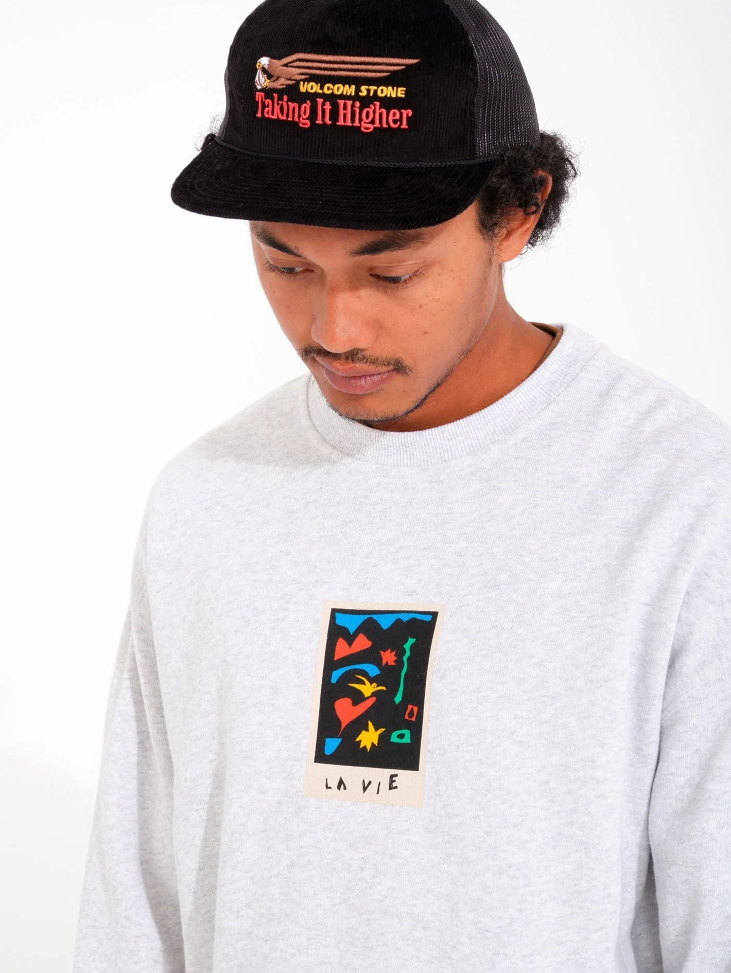 Arthur Longo Sweatshirt - BONE HEATHER - Image 5