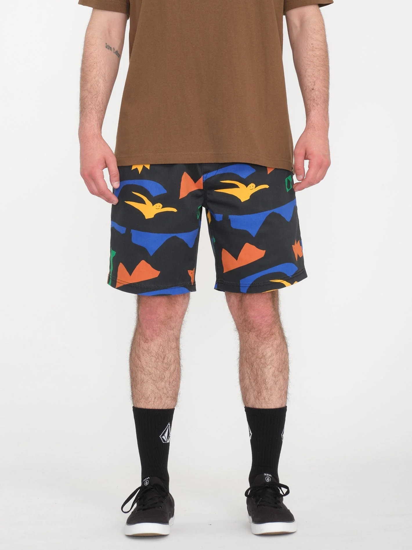 Arthur Longo 18" Shorts - BLACK - Image 3