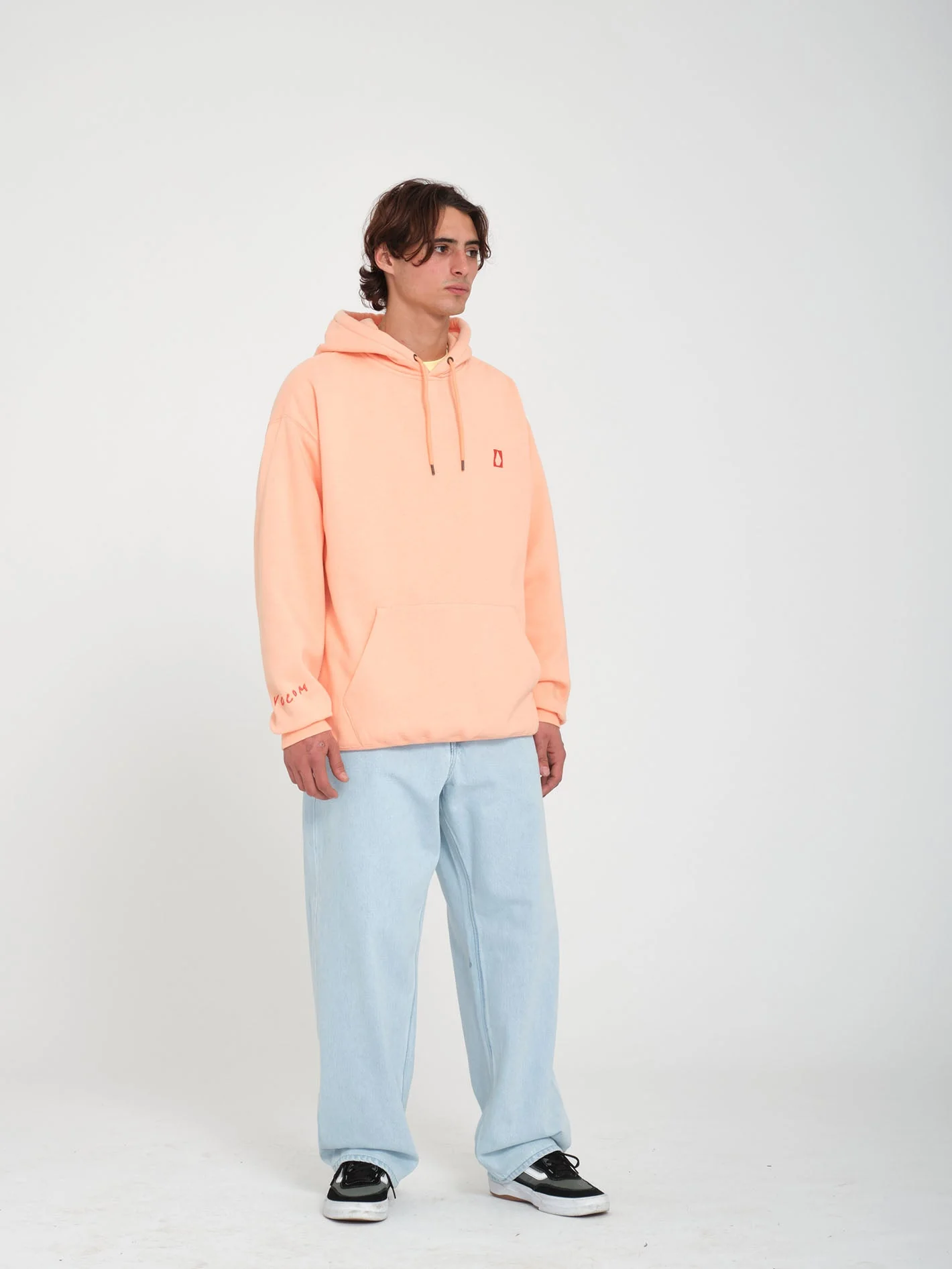 Arthur Longo 2 Kapuzenpullover - SALMON - Image 5