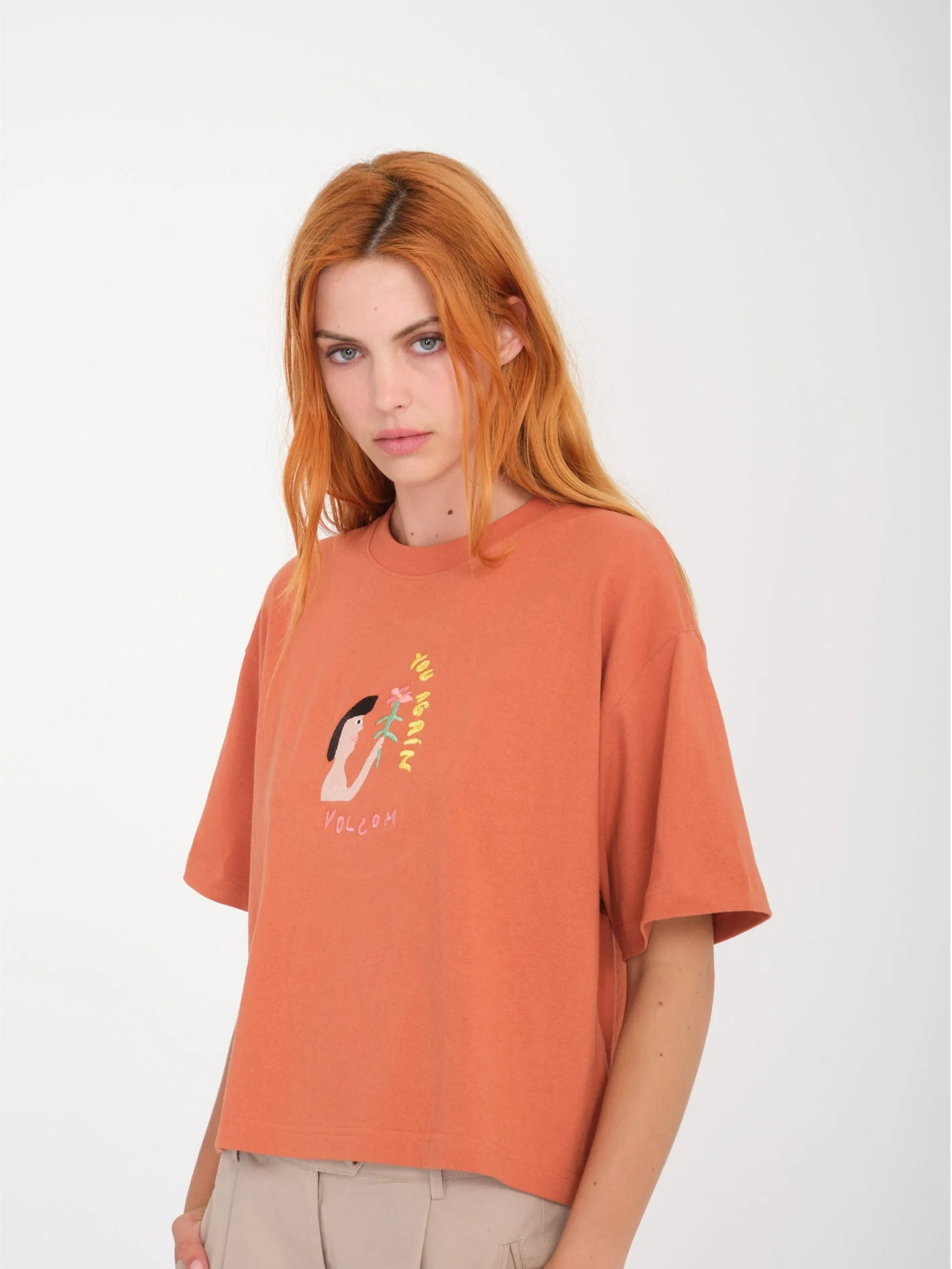 Arthur Longo T-Shirt - ROSEWOOD - Image 3