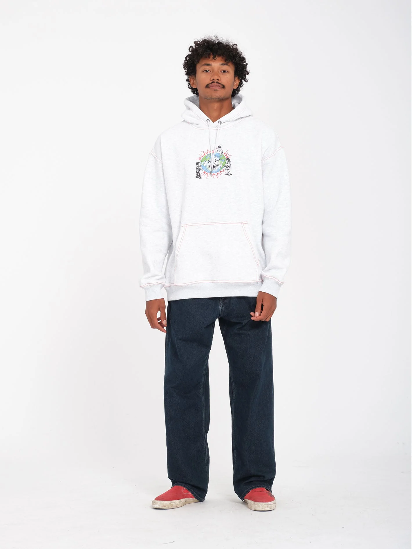 Keutchi Hoodie - Bone Heather - Image 5