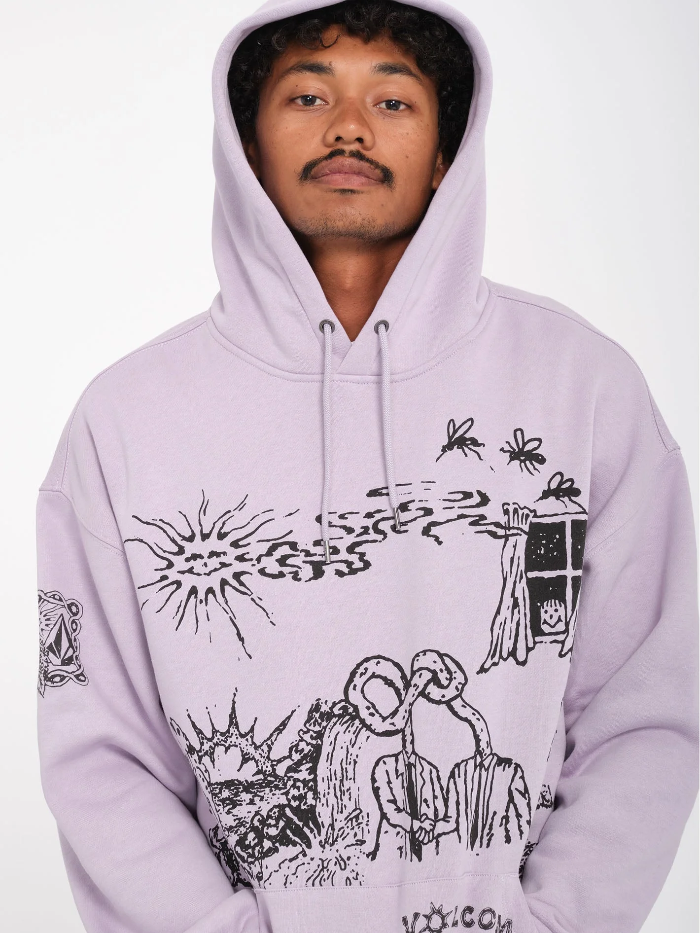 Keutchi Hoodie - Light Purple - Image 7
