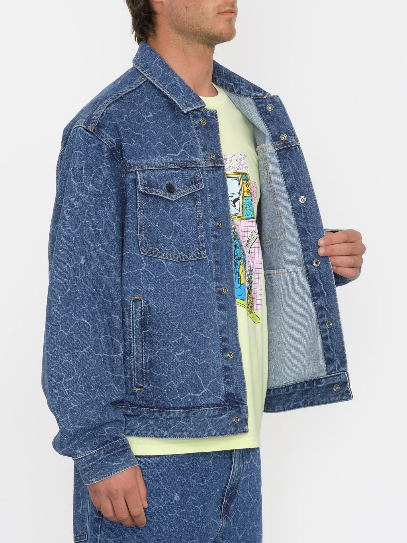 Tetsunori Denim Jacke - LAZER - Image 6