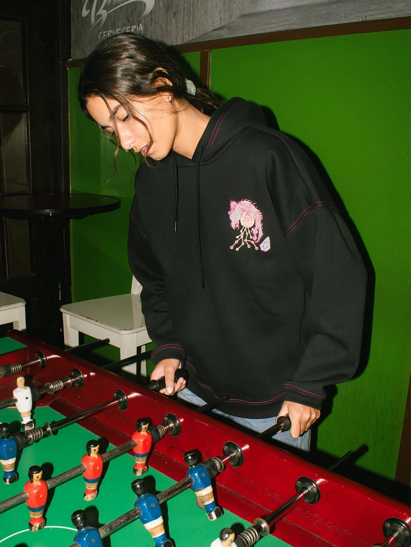 Tetsunori Kapuzenpullover - BLACK - Image 2