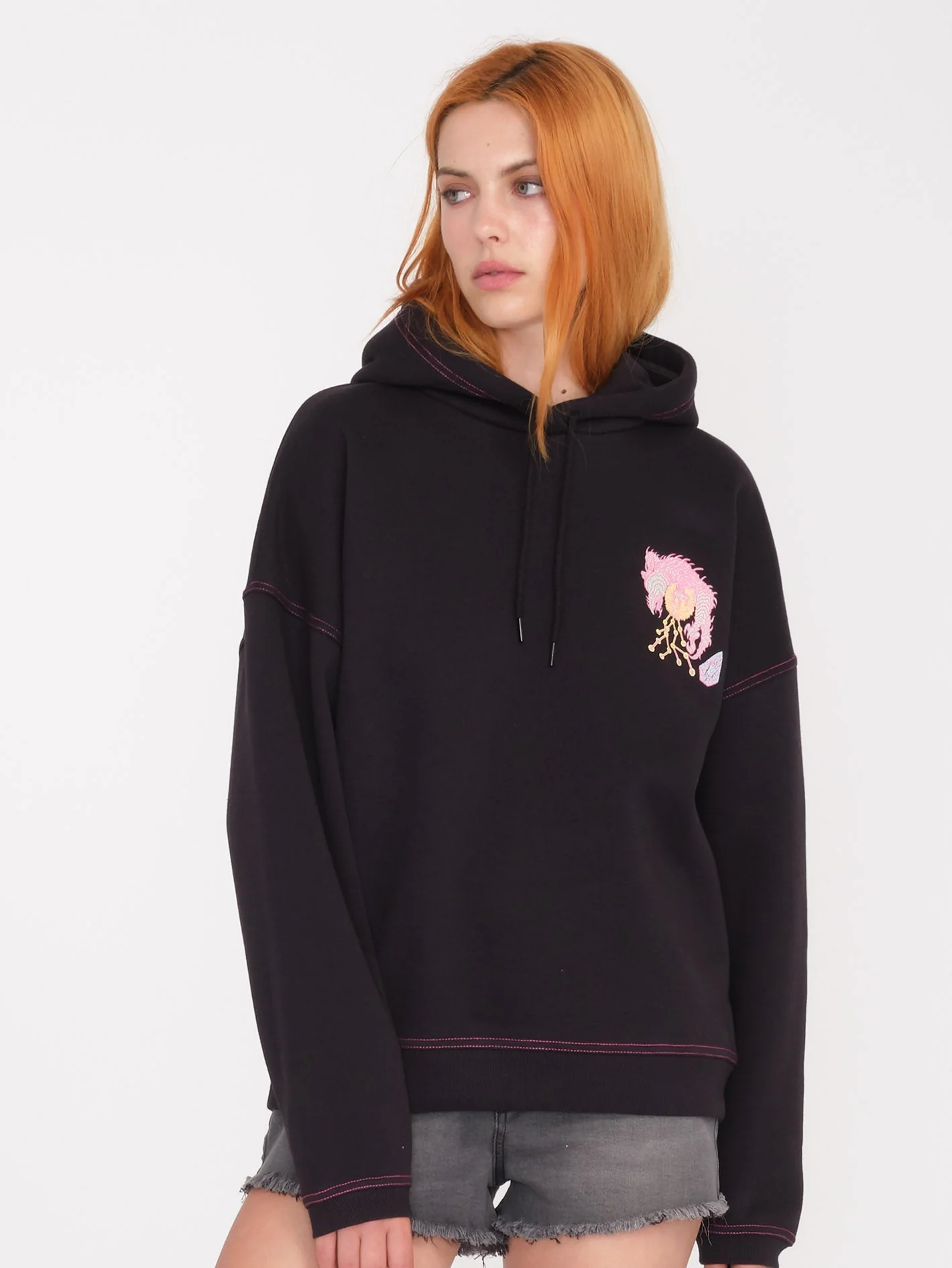 Tetsunori Kapuzenpullover - BLACK - Image 3