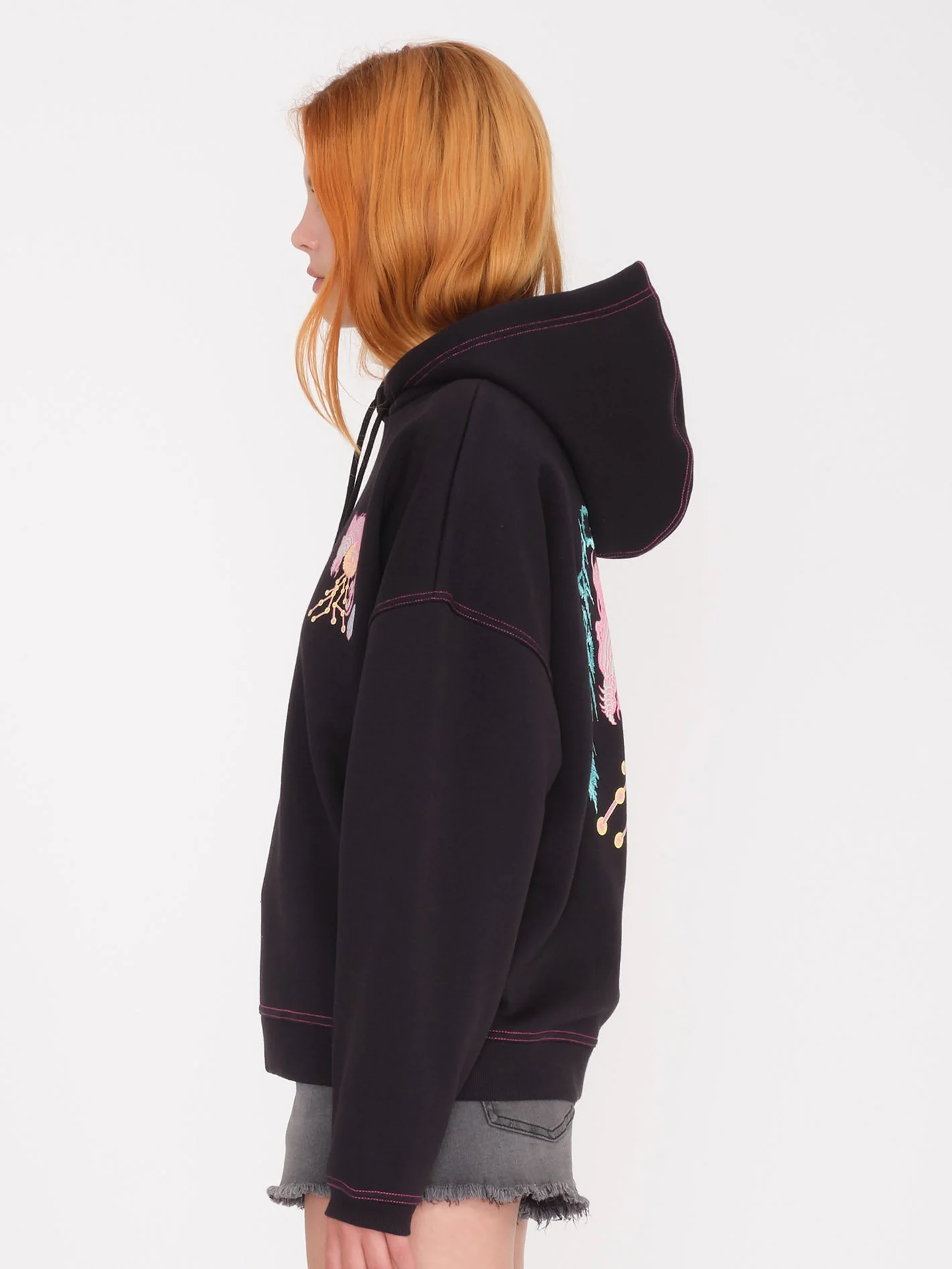 Tetsunori Kapuzenpullover - BLACK - Image 5