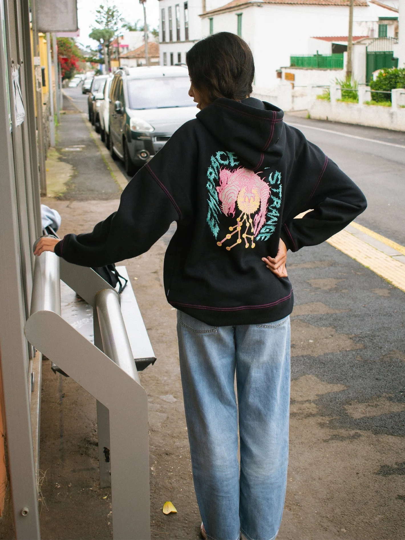 Tetsunori Kapuzenpullover - BLACK - Image 6